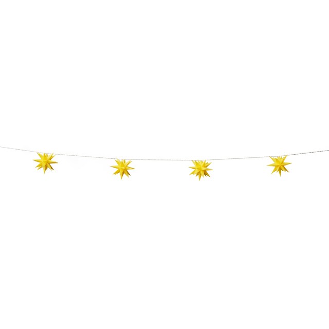 IC Winterworld LED-Lichterkette »Weihnachtsdeko aussen«, 10 St.-flammig, Sterne  mit 19 Spitzen, ca. 12 cm groß kaufen | BAUR