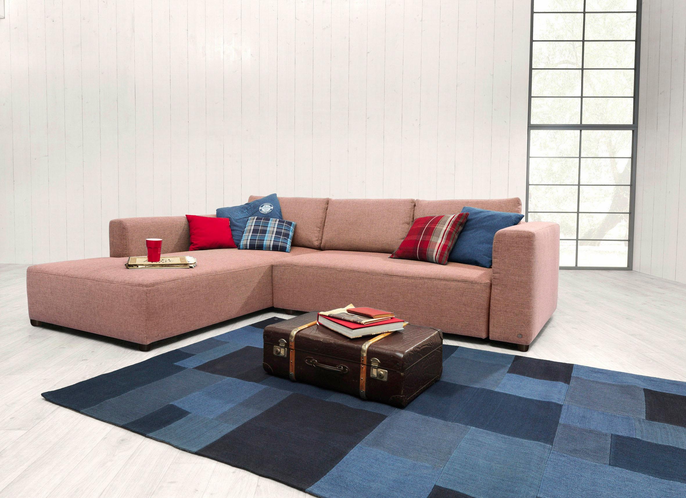 TOM TAILOR HOME Ecksofa »HEAVEN STYLE M«, aus der COLORS COLLECTION, wahlweise mit Bettfunktion & Bettkasten