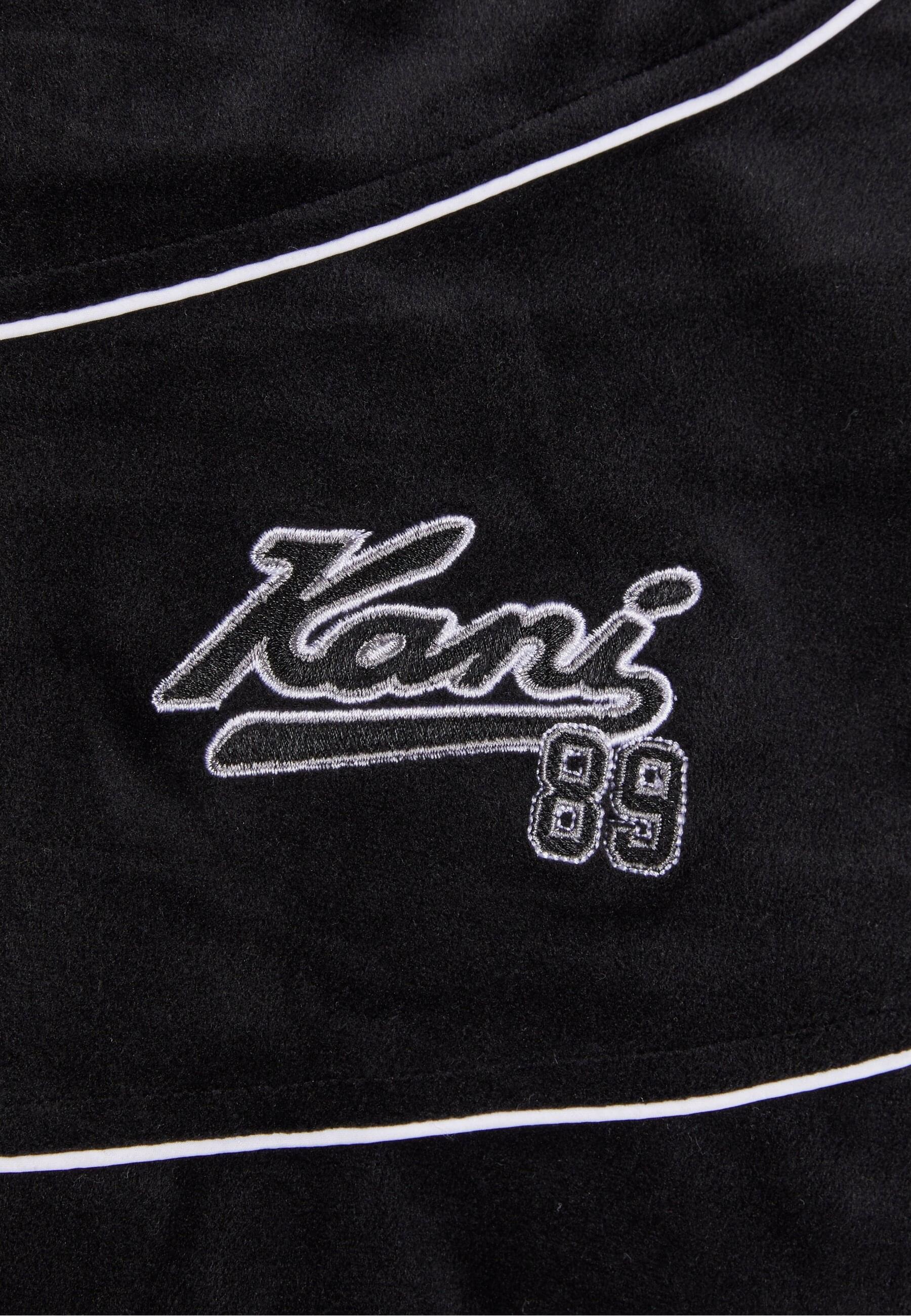 Karl Kani Trainingsjacke »Karl Kani KM251-011-2 Kani Varsity Velours Trackjacket«, (1 St.), ohne Kapuze