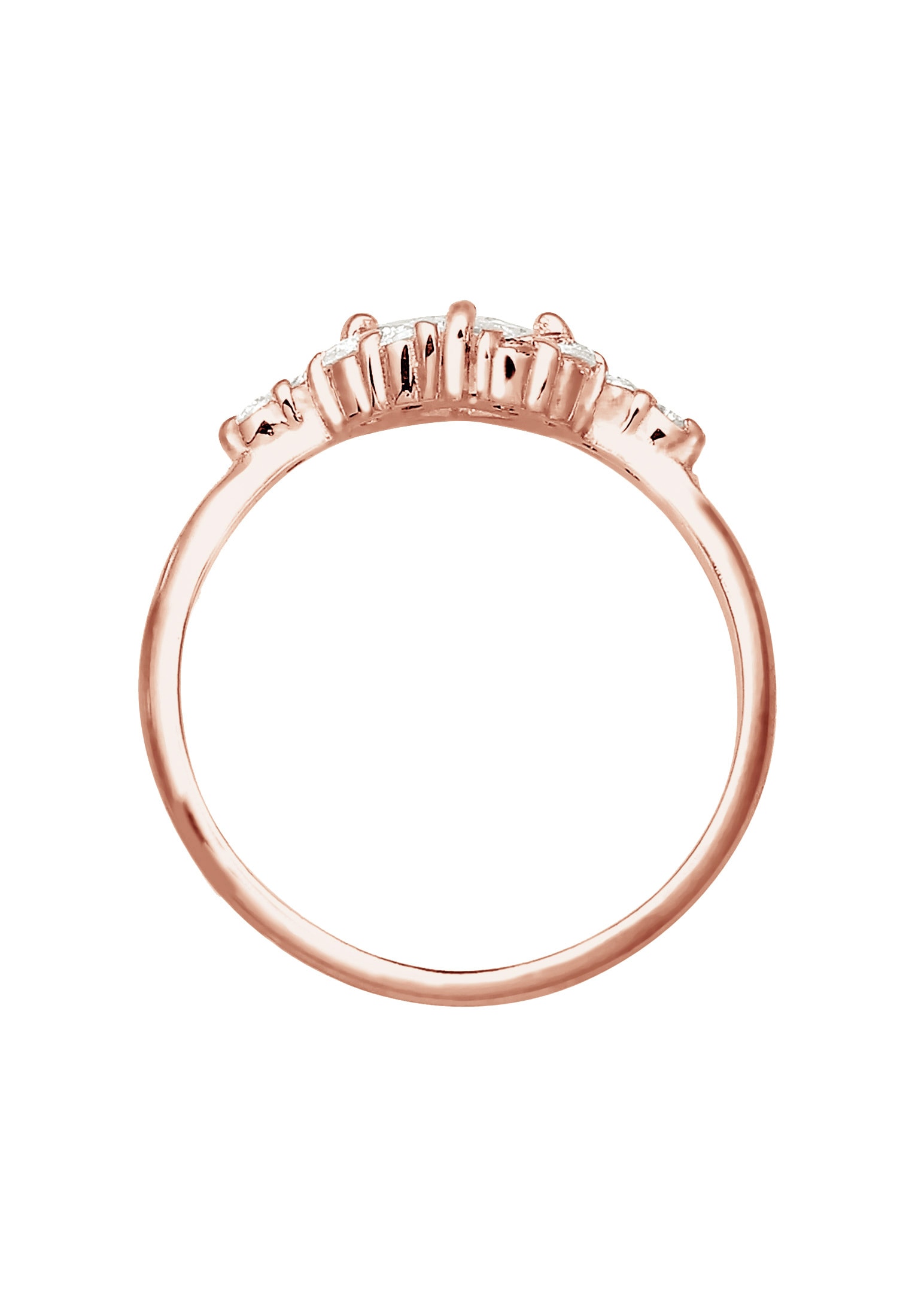 Elli Premium Verlobungsring »Verlobungsring Zirkonia Weiß 925 Sterling Silber«