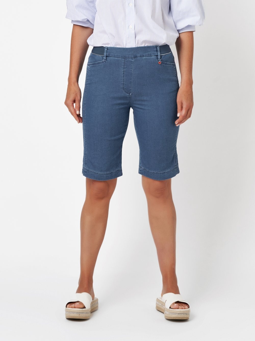 Relaxed Bermudas »Alice Bermuda«  mit sportivem Gummibund