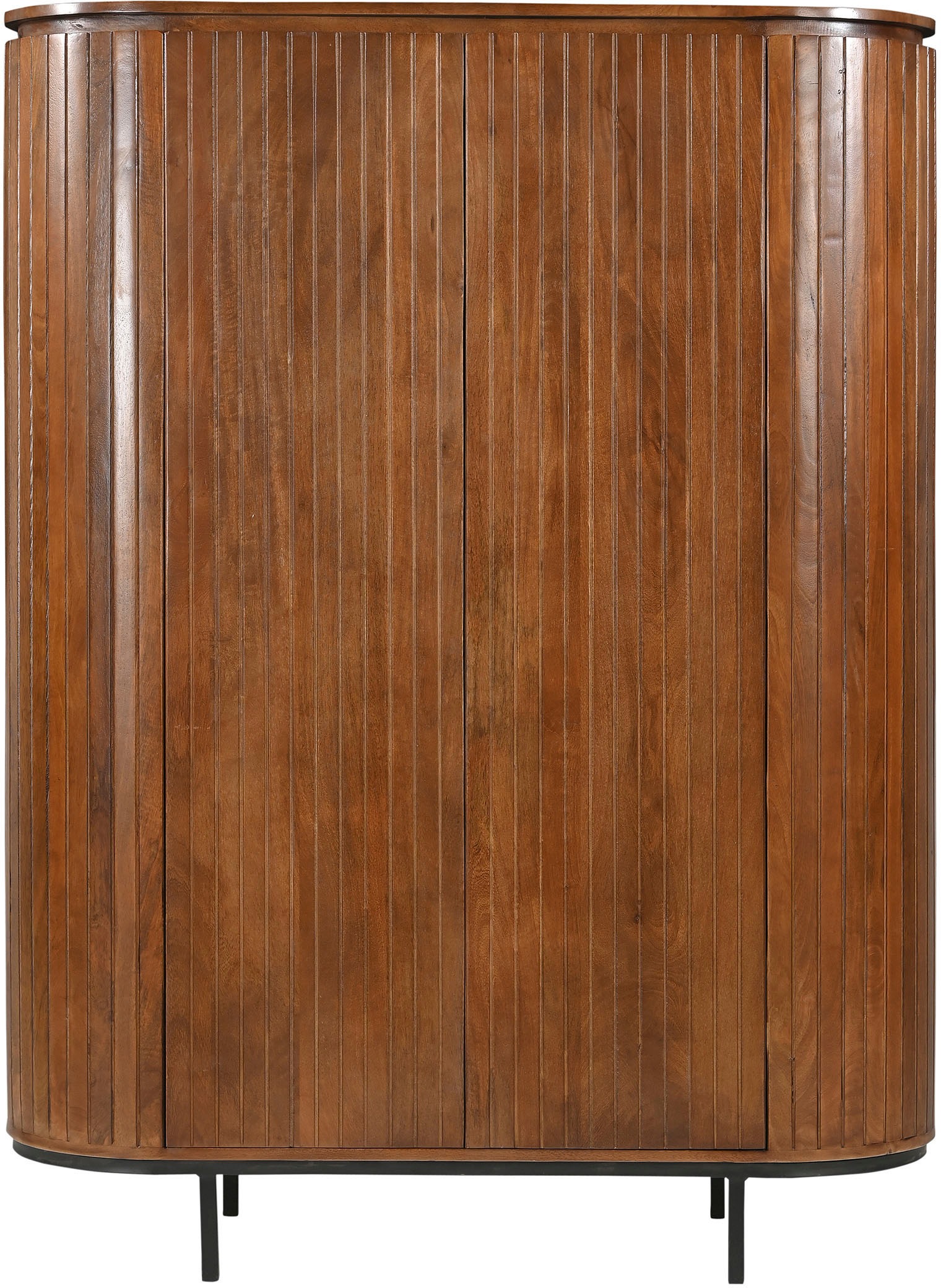 SIT Highboard »MANGO NATURAL«, (1 St.), mit Lamellenfront