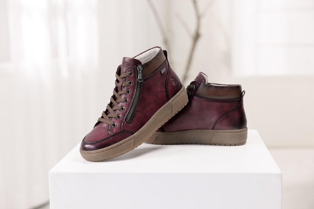 Remonte Plateausneaker, Winterstiefelette, Casual Boots mit wasserabweisender TEX-Membran