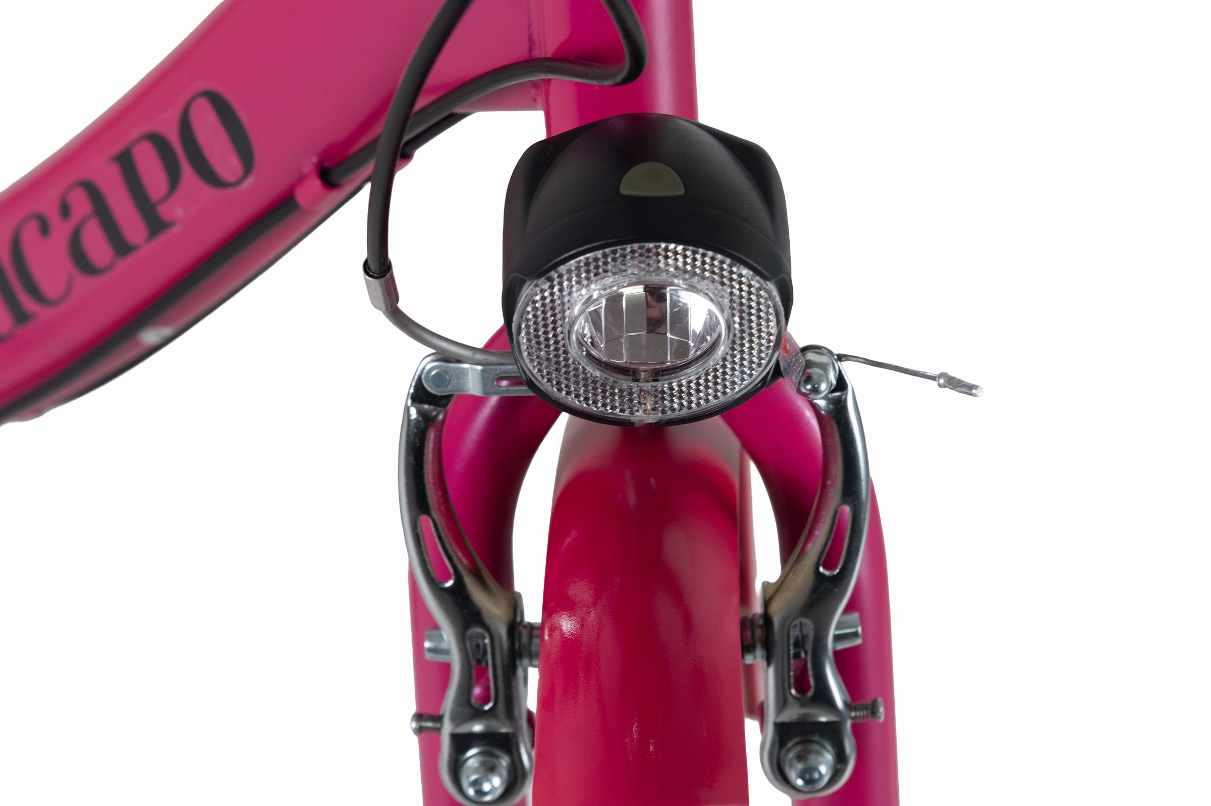 Dacapo Cityrad »DaCapo Damenrad 28'' Toscana Rosa 6 Gänge RH 48 cm« 6 Gang Shimano Tourney Schaltwerk Kettenschaltung