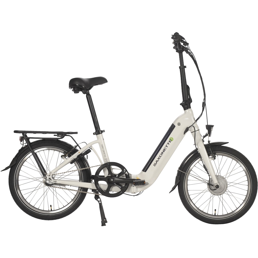 SAXONETTE E-Bike »Compact Comfort Plus«, 3 Gang, Frontmotor 250 W, (mit Akku-Ladegerät)