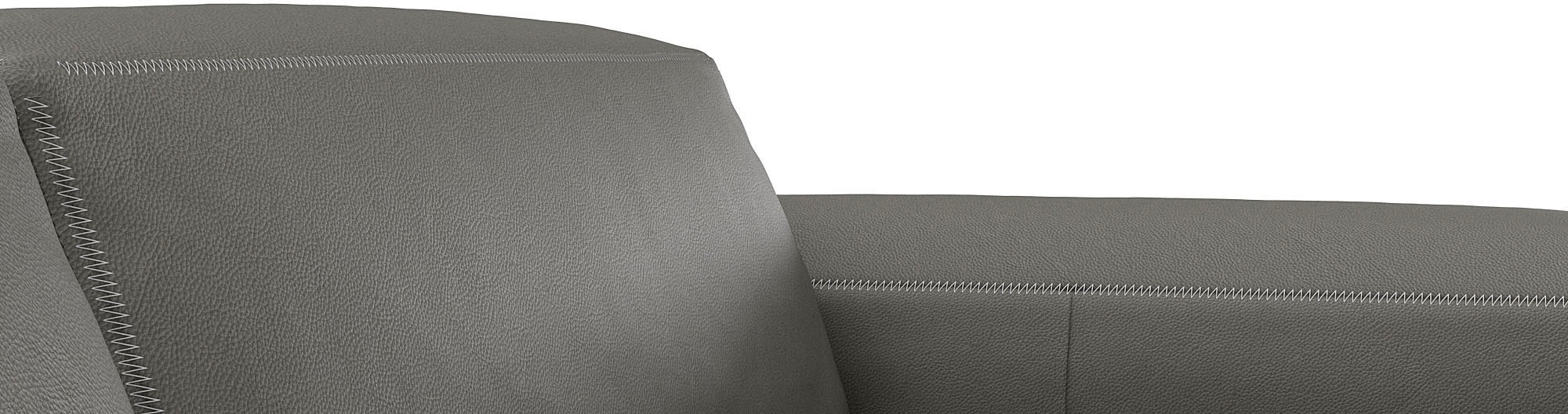 FLEXLUX Ecksofa »Lucera bequem und komfortabel durch hochwertigen Sitzaufbau, L-Form«, modern & anschmiegsam, Kaltschaum, Stahl-Wellenunterfederung