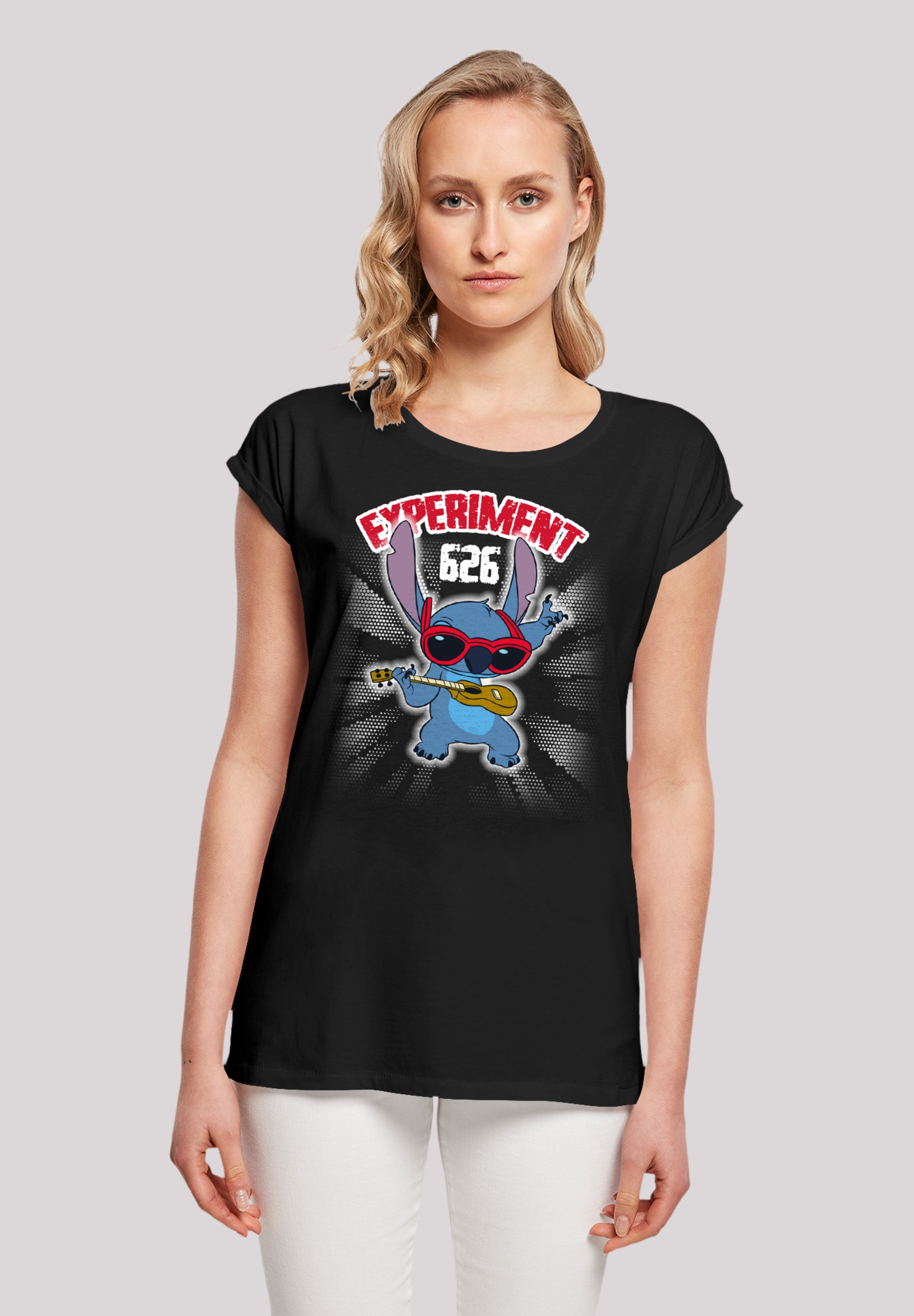 T-Shirt »Disney Lilo & Stitch Rockstar«, Premium Qualität