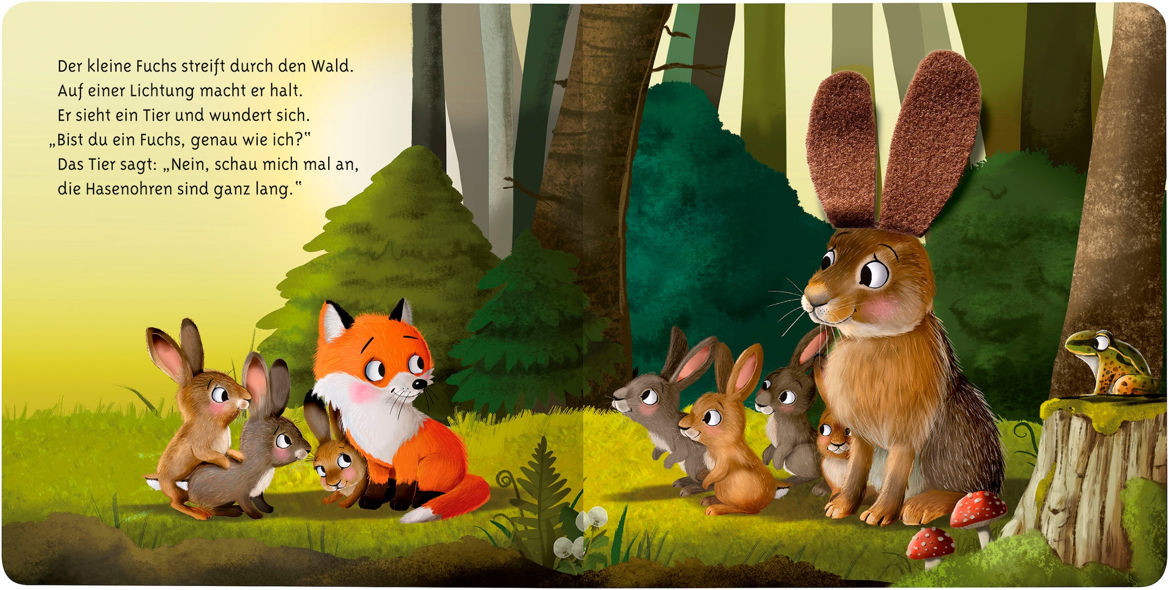 Ravensburger Buch »Pappbilderbuch, Mein erstes Vorlese-Fühlbuch: Bist du ein Fuchs?«