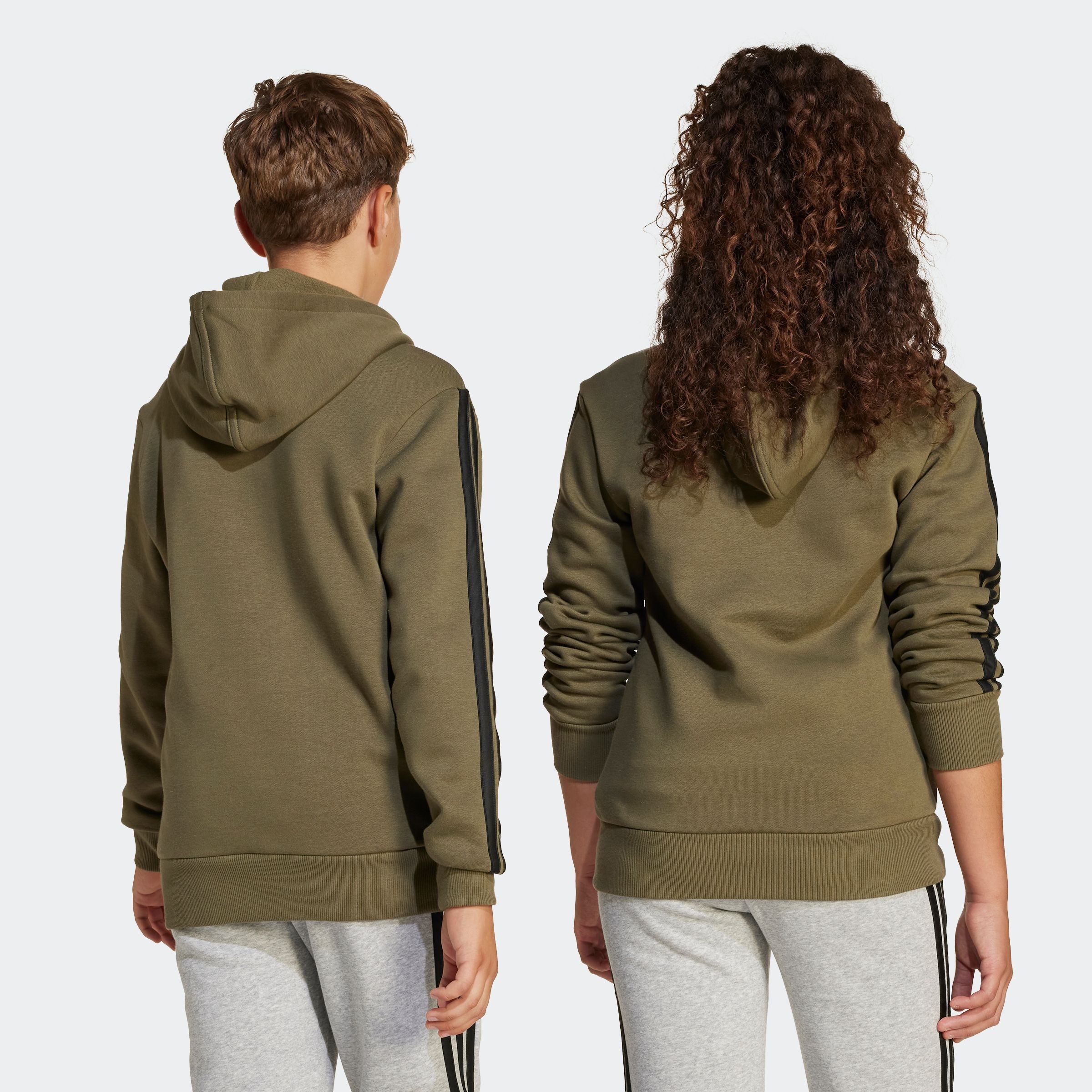 adidas Sportswear Kapuzensweatshirt »J 3S FL FZ HD«