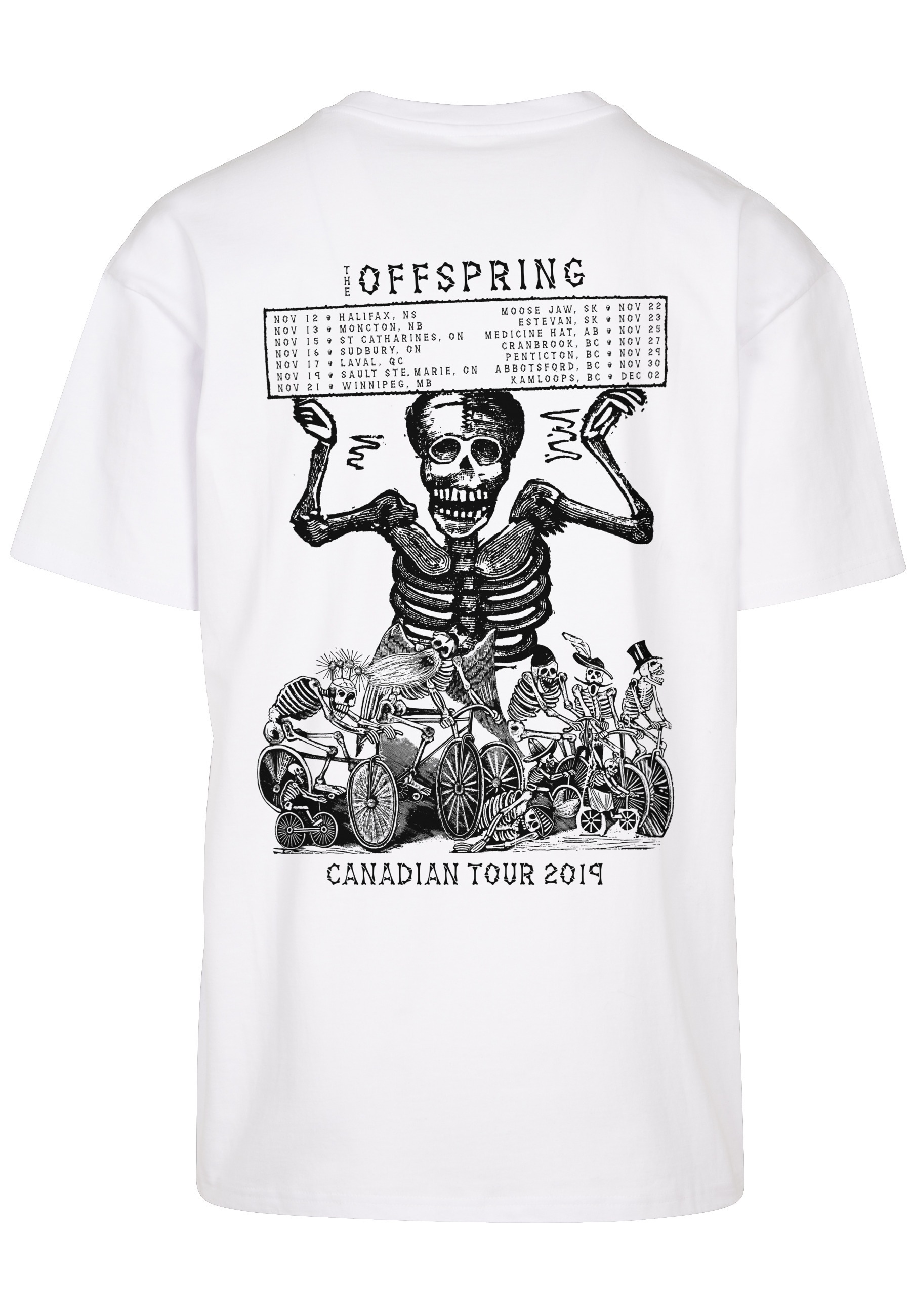 Merchcode T-Shirt »Merchcode Offspring Canadian Tour Oversize Tee« 1 Stk.