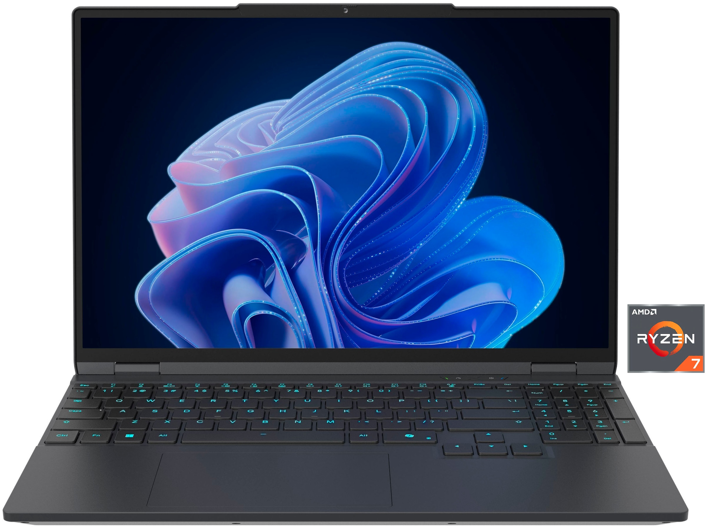 "CAPTIVA Gaming-Notebook ""Entry Gaming R10-1017GE"", schwarz, 64 GB RAM 2.000 GB SSD, Ryzen 7, Microsoft Windows 11 Pro (64 Bit), Notebooks"