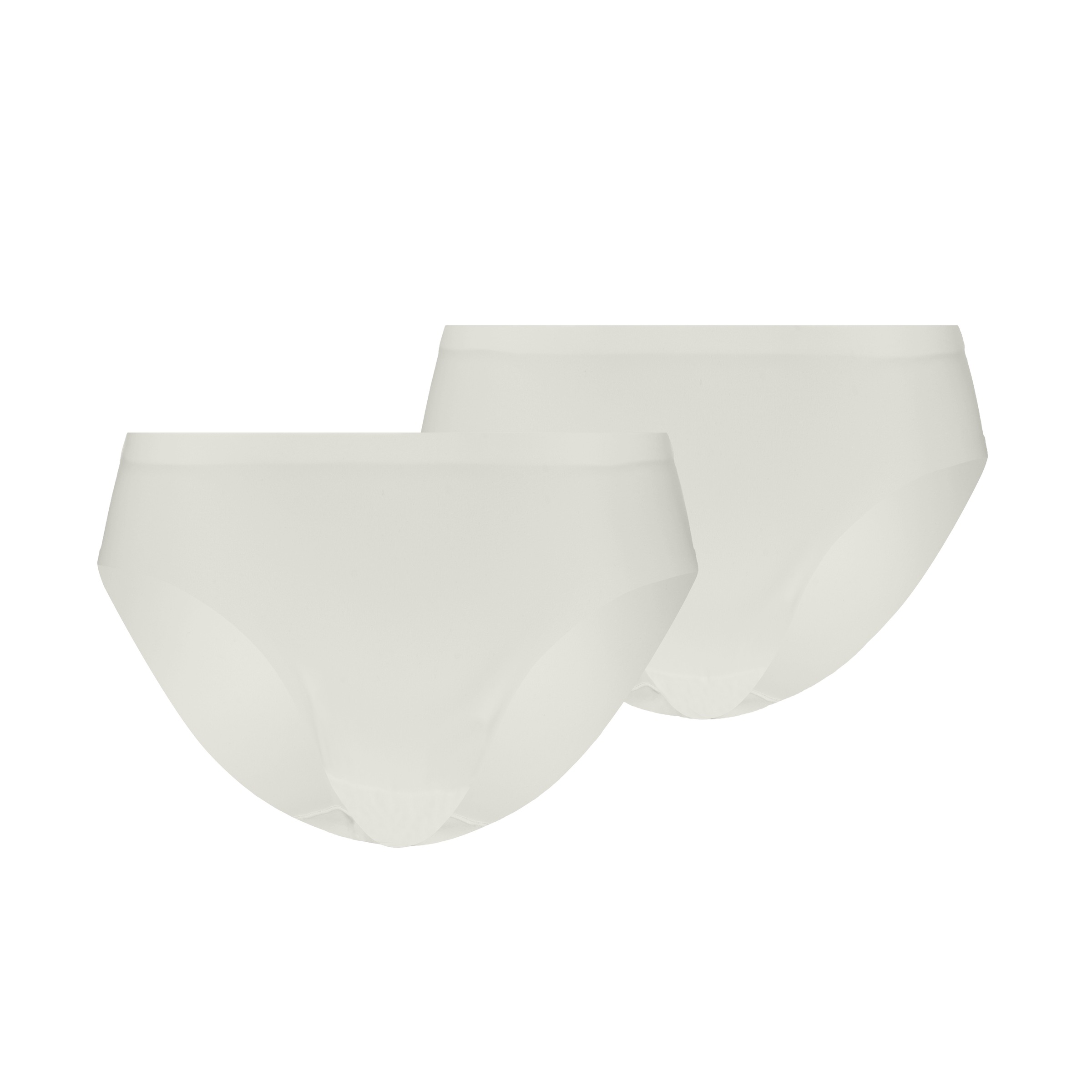 PUMA Slip "PUMA WOMEN MICROFIBER BRIEFS 2P" im Mid-Rise Design, mit elastischem Bund