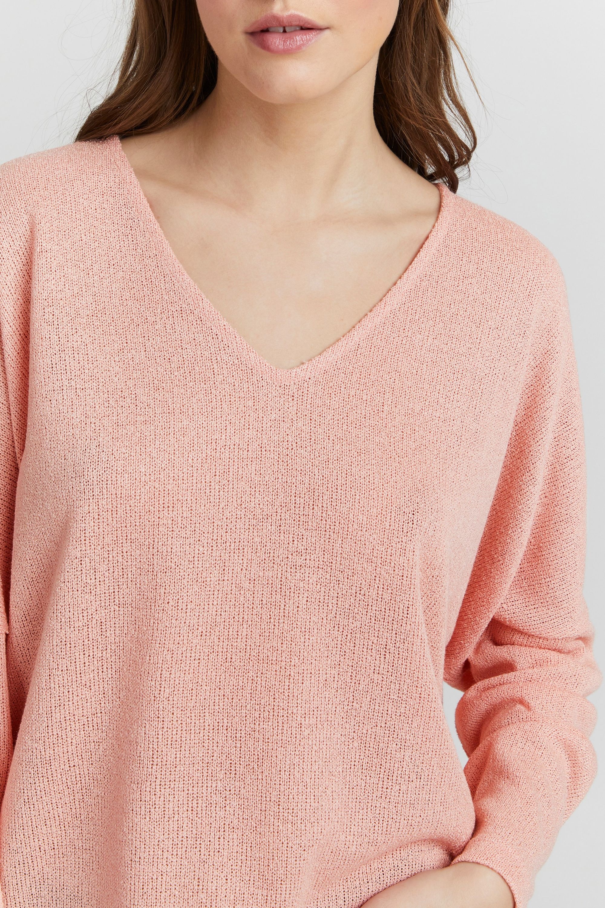 OXMO Strickpullover »Strick-V-Pullover OXKatla«