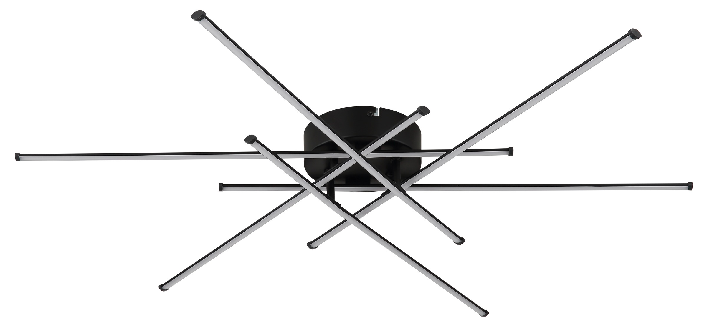 GLOBO LIGHTING Deckenleuchte »LAWSON« LED-Modul 1 Stk. Warmweiß Deckenlampe Wohnzimmer-Leuchte Schlafzimmer-Leuchte Flur Küche