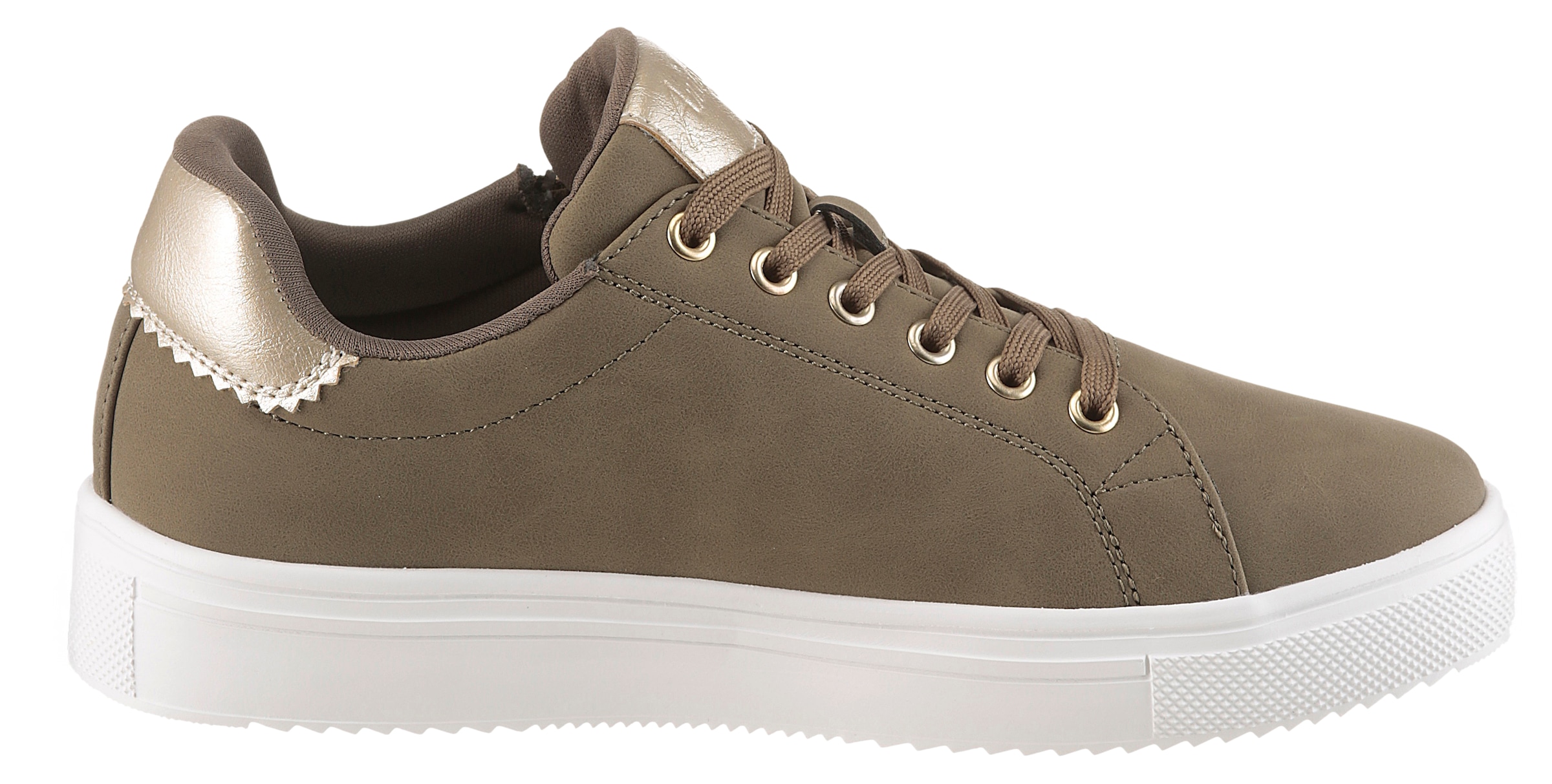 Aniston SHOES Sneaker  Schnürschuh, Freizeitschuh mit Reißverschluss - NEUE KOLLEKTION