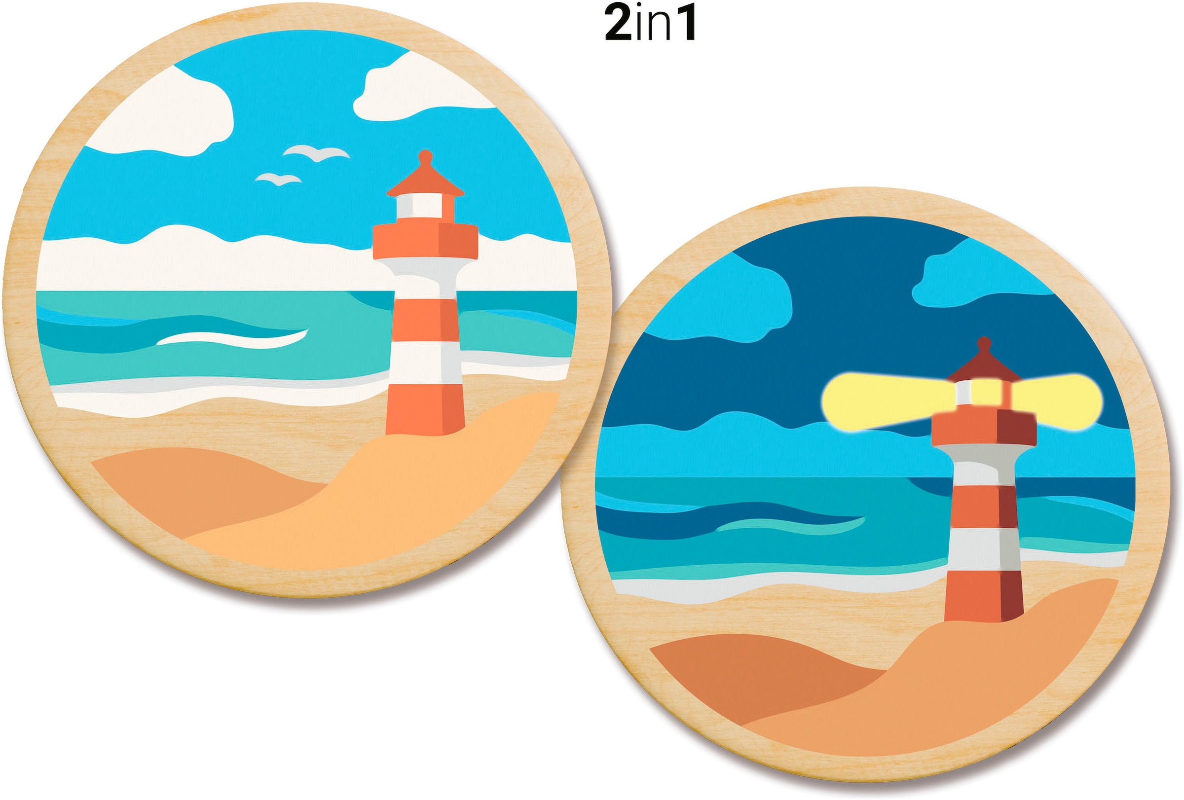 Ravensburger Malen nach Zahlen »CreArt, Wooden, Sea«, Made in Europe