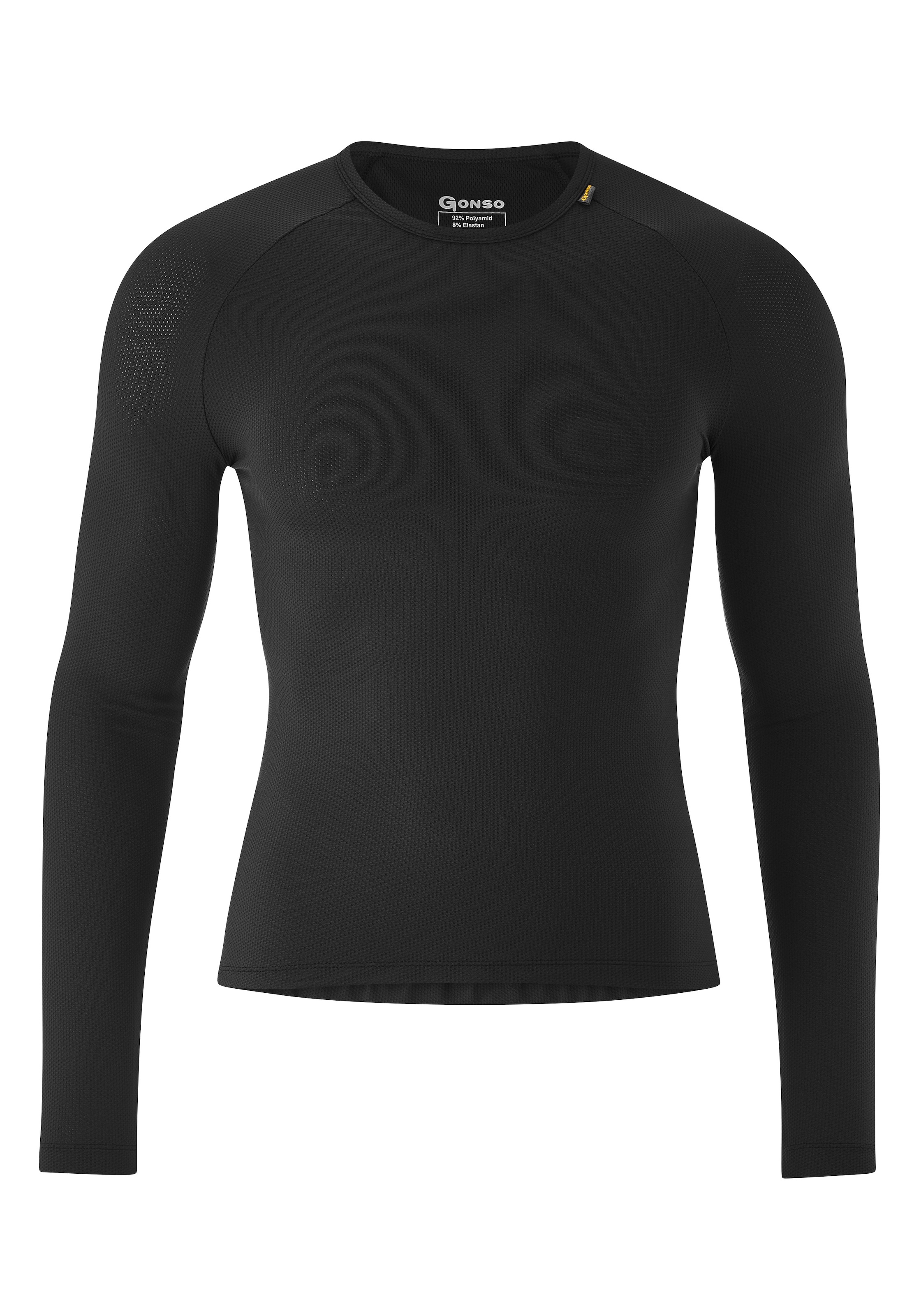 Gonso Funktionsshirt "BASE SHIRT LONGSLEEVE M", Herren Unterhemd langarm, Radunterhemd, Tight fit