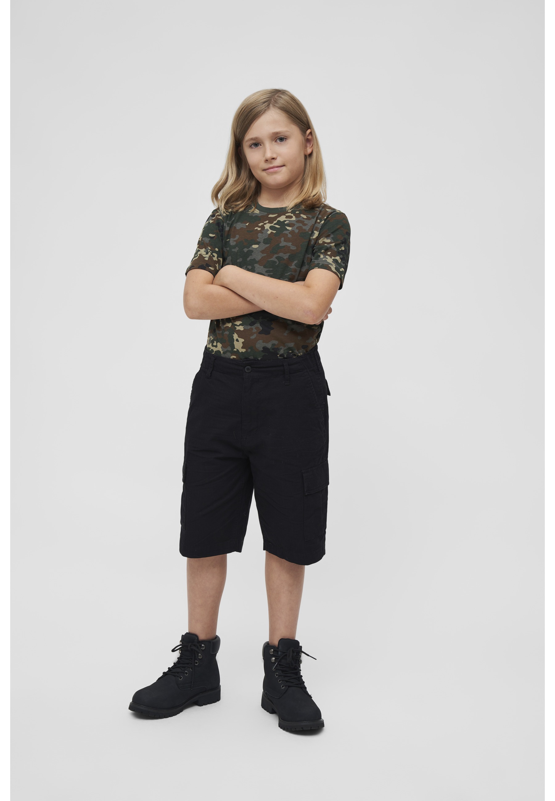 Brandit Stoffhose »Brandit Herren Kids BDU Ripstop Shorts«