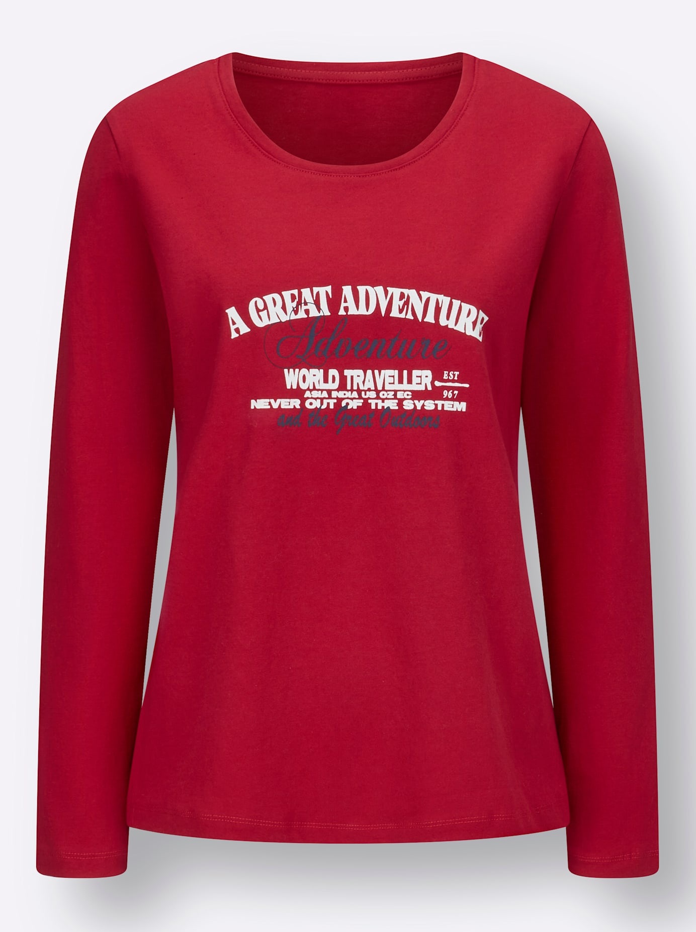 Thumbnail - Casual Looks Langarmshirt "Shirt", (1 tlg.)