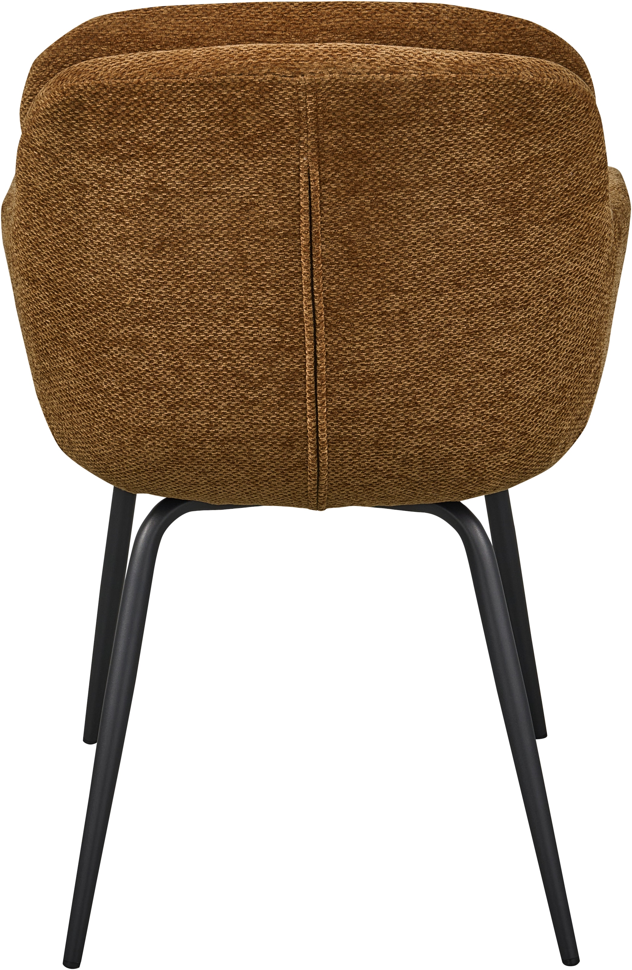 WOOOD Esszimmerstuhl »Runa Chenille-Bezug mit Metallgestell, H 82 x B 57 x T 59 cm« (Set) 2 Stk.(Set, 2 St)Tragkraft 120 kg, pfleigleicht Geringe Verschleißfestigkeit