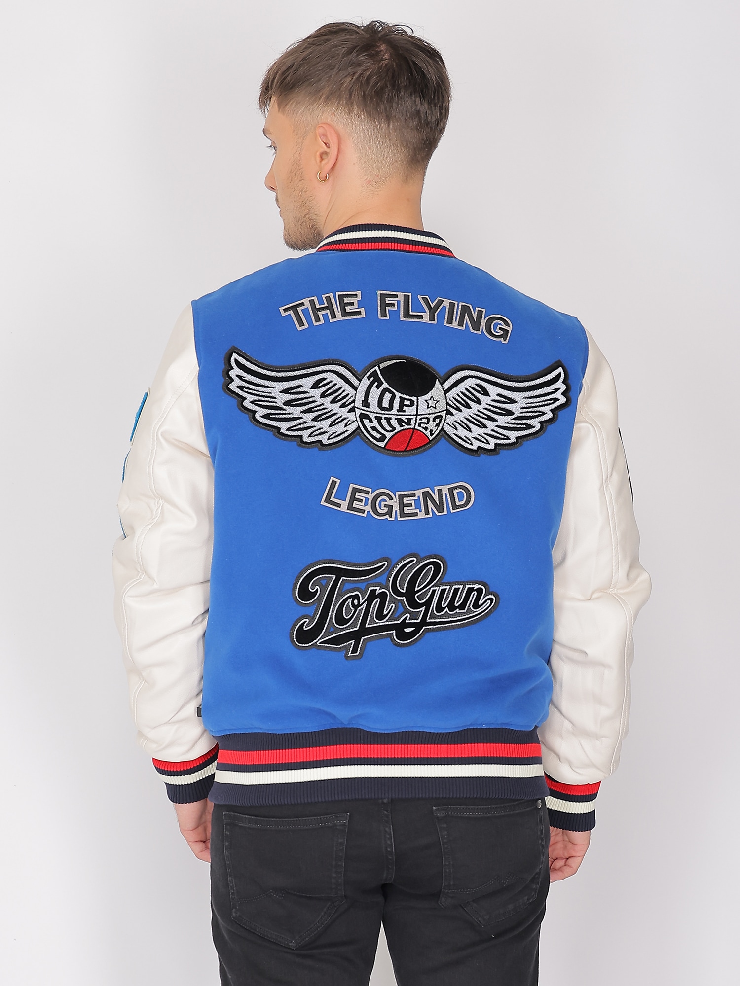 TOP GUN Collegejacke »TG23004«