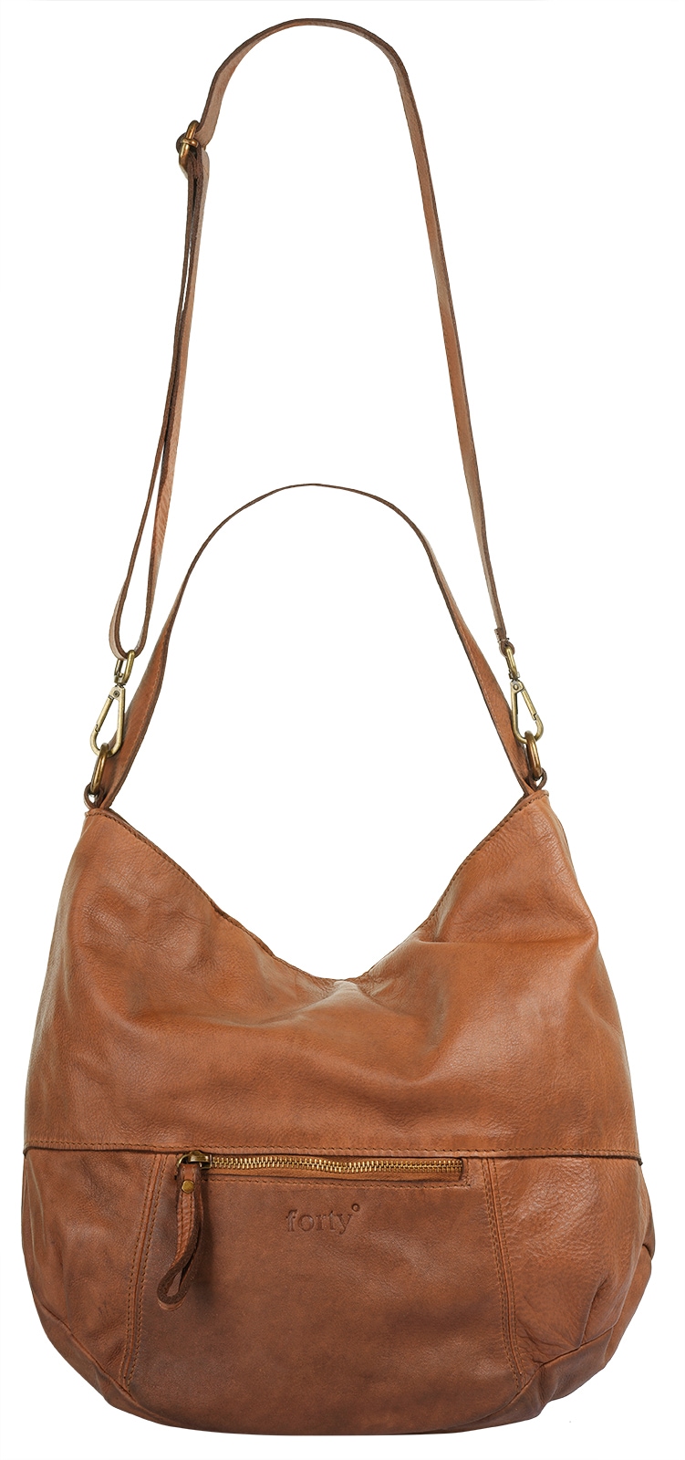 forty° Shopper, echt Leder, Made in Italy