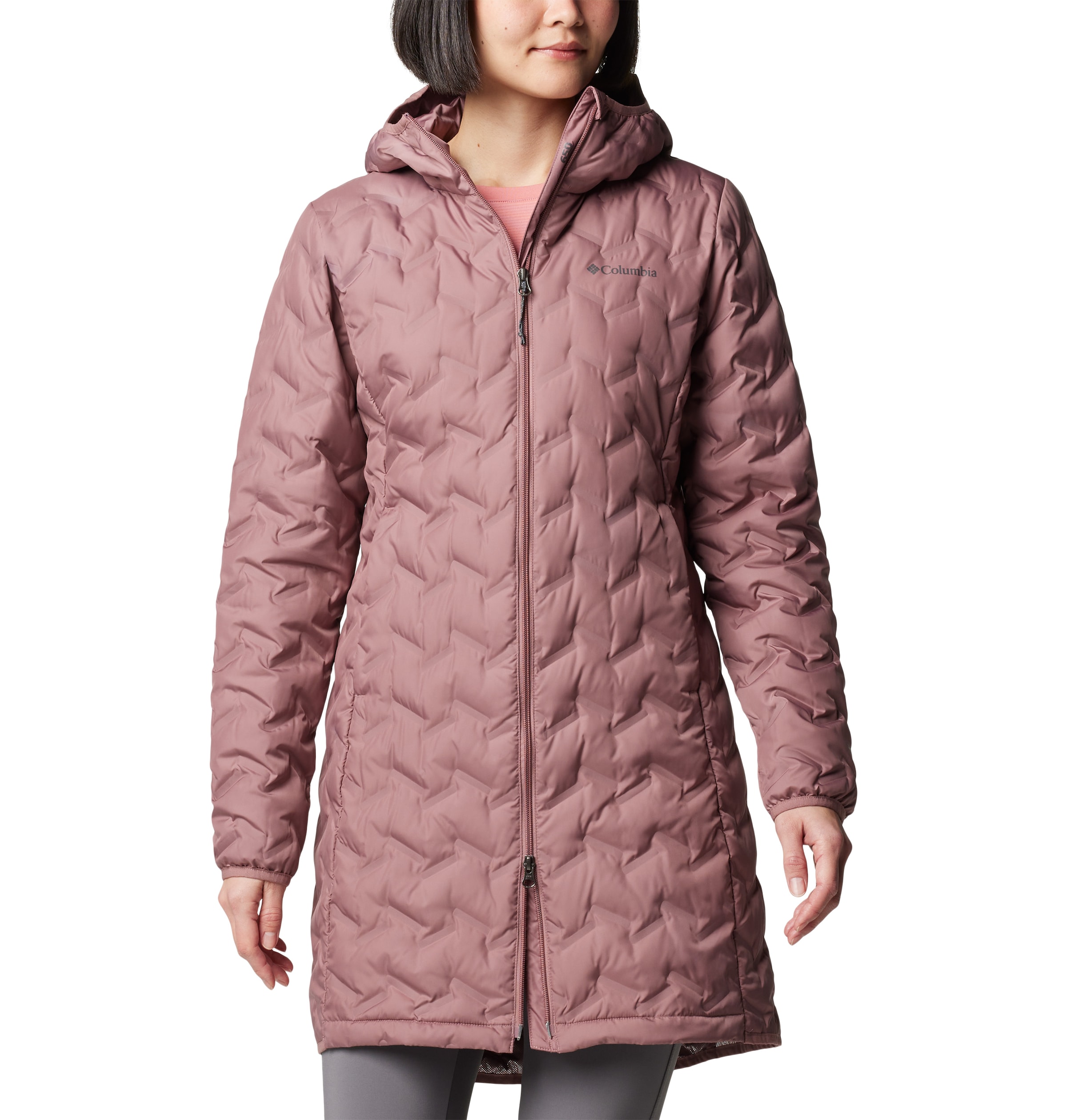 Daunenjacke »Delta Ridge™ II Long Down Jacket«, mit Kapuze