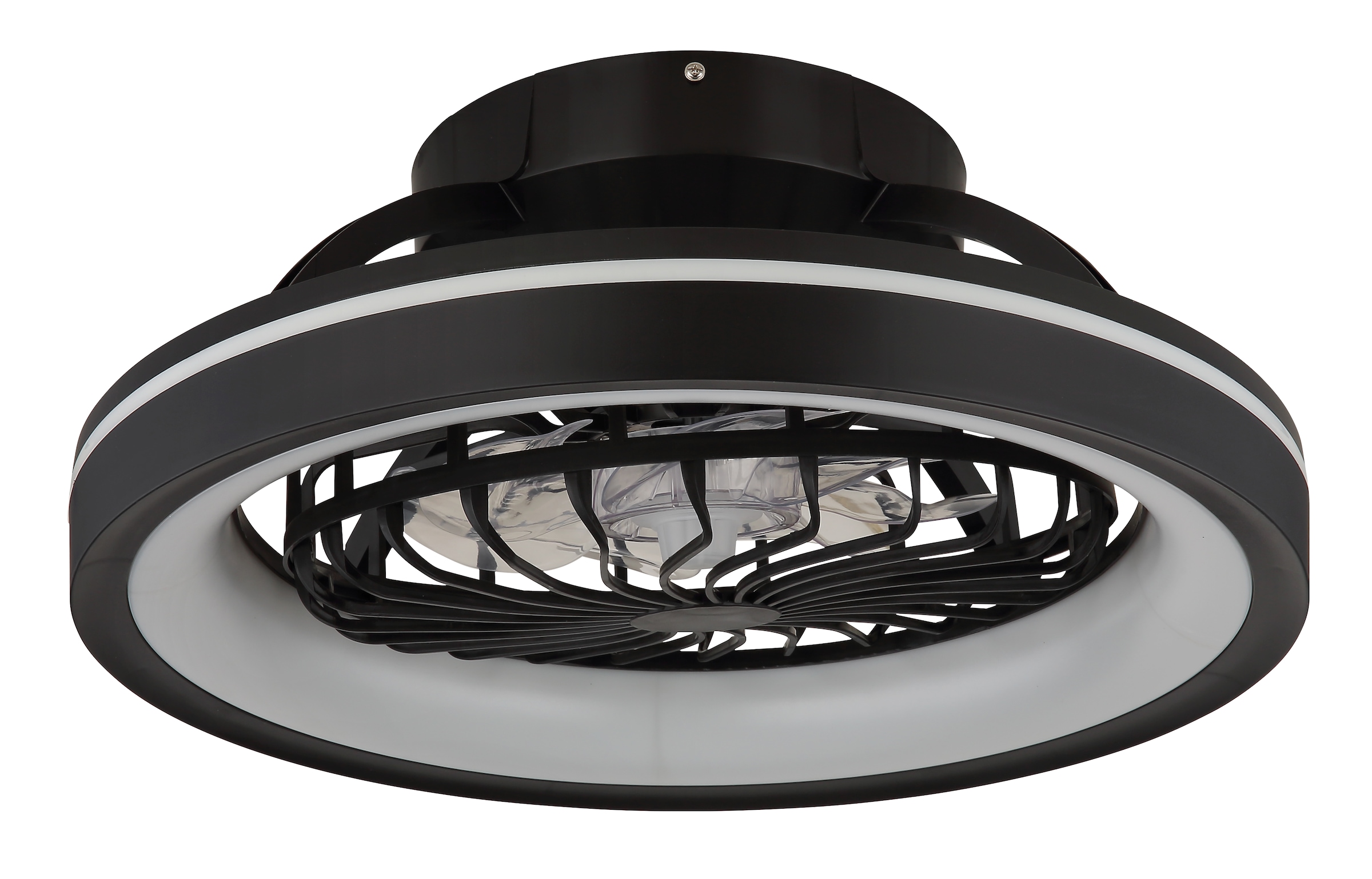 GLOBO LIGHTING Deckenleuchte »DEANNE« LED-Modul 1 Stk. warmweiß - kaltweiß Ventilator opal kühlen-heizen RGB Regenbogen modern Wohnzimmer