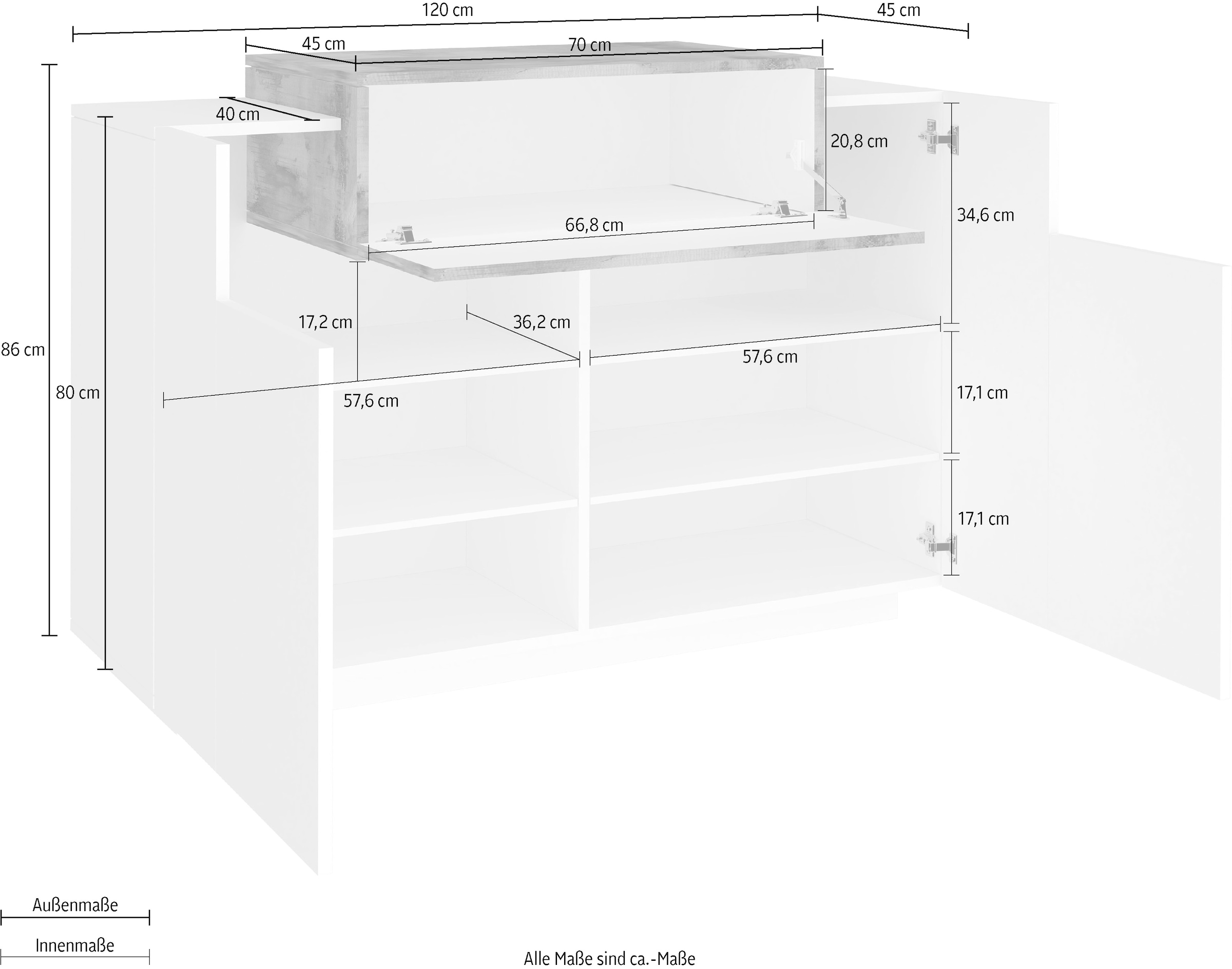 | Tecnos »Coro« Schuhschrank BAUR