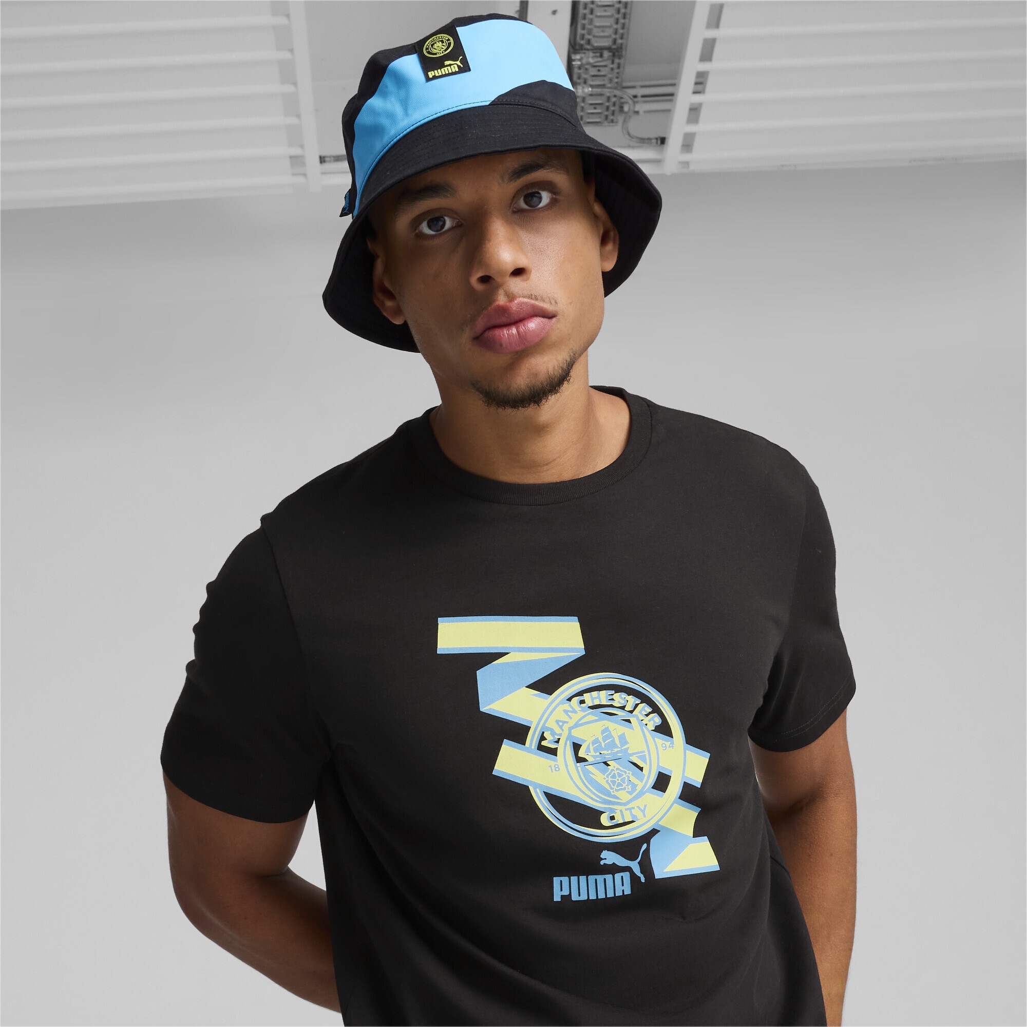 PUMA Fischerhut »Manchester City ftblCULTURE+ Bucket Hat Erwachsene«