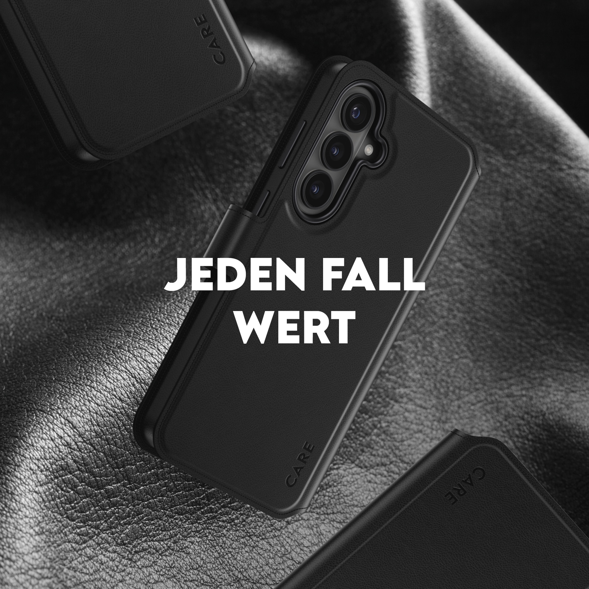CARE by PanzerGlass Handyhülle »Tango 2-in-1 Wallet Case mit Qi für Samsung Galaxy S26+« Samsung Galaxy S26+ Backcover, Schutzhülle, Handyschutzhülle, Case, Schutzcase, stoßfest