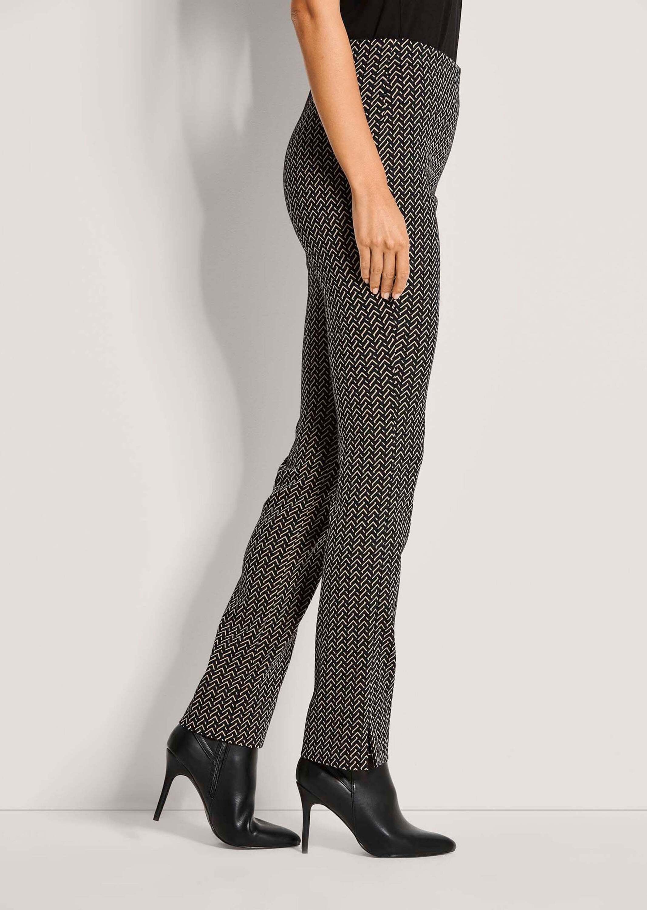 MADELEINE Schlupfhose »Hose Bootcut-Hose mit Allover-Print«