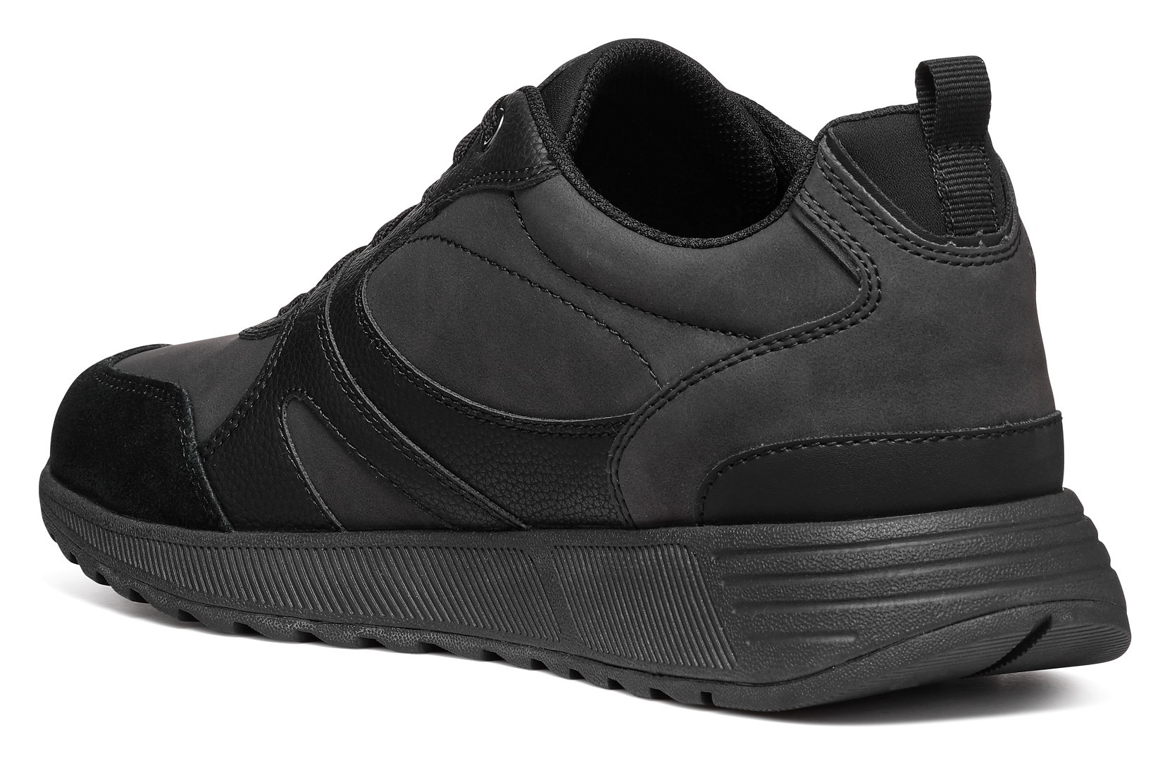 Geox Sneaker »U MOLVENO A«, Freizeitschuh, Halbschuh, Schnürschuh mit Plateausohle