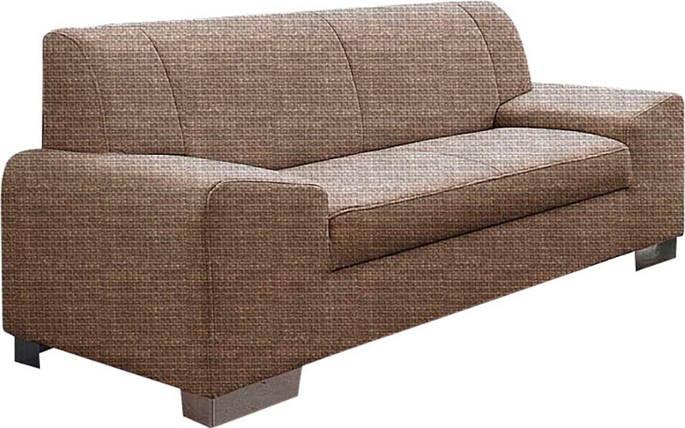 DOMO collection 2-Sitzer »Alisson kubische Formensprache mit abgerundeten Elementen, komfortabel«, fester Sitzkomfort