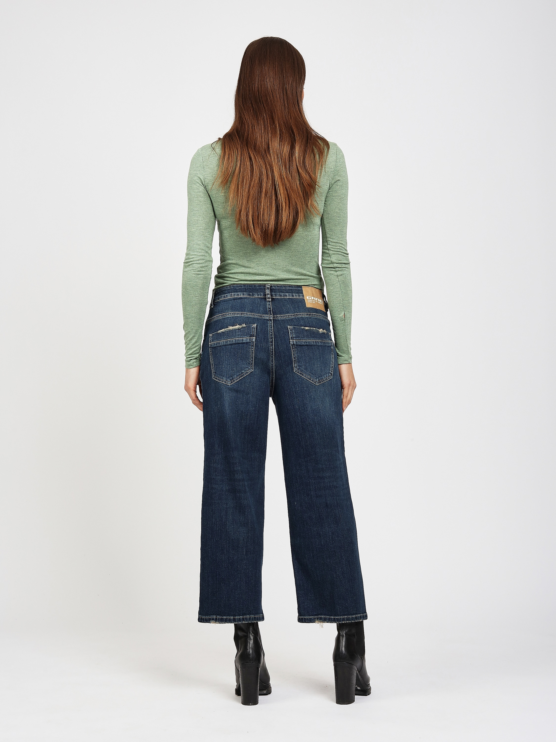 GANG Weite Jeans »GANG Jeans Wide Fit 94CAROL CULOTTE«