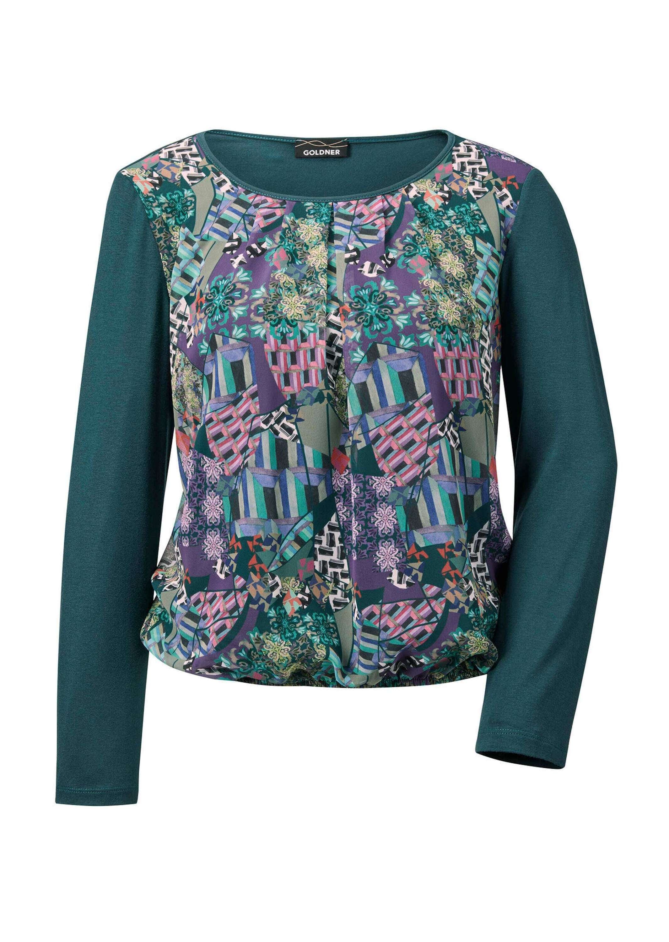 GOLDNER Kurzarmbluse "Blusenshirt" günstig online kaufen