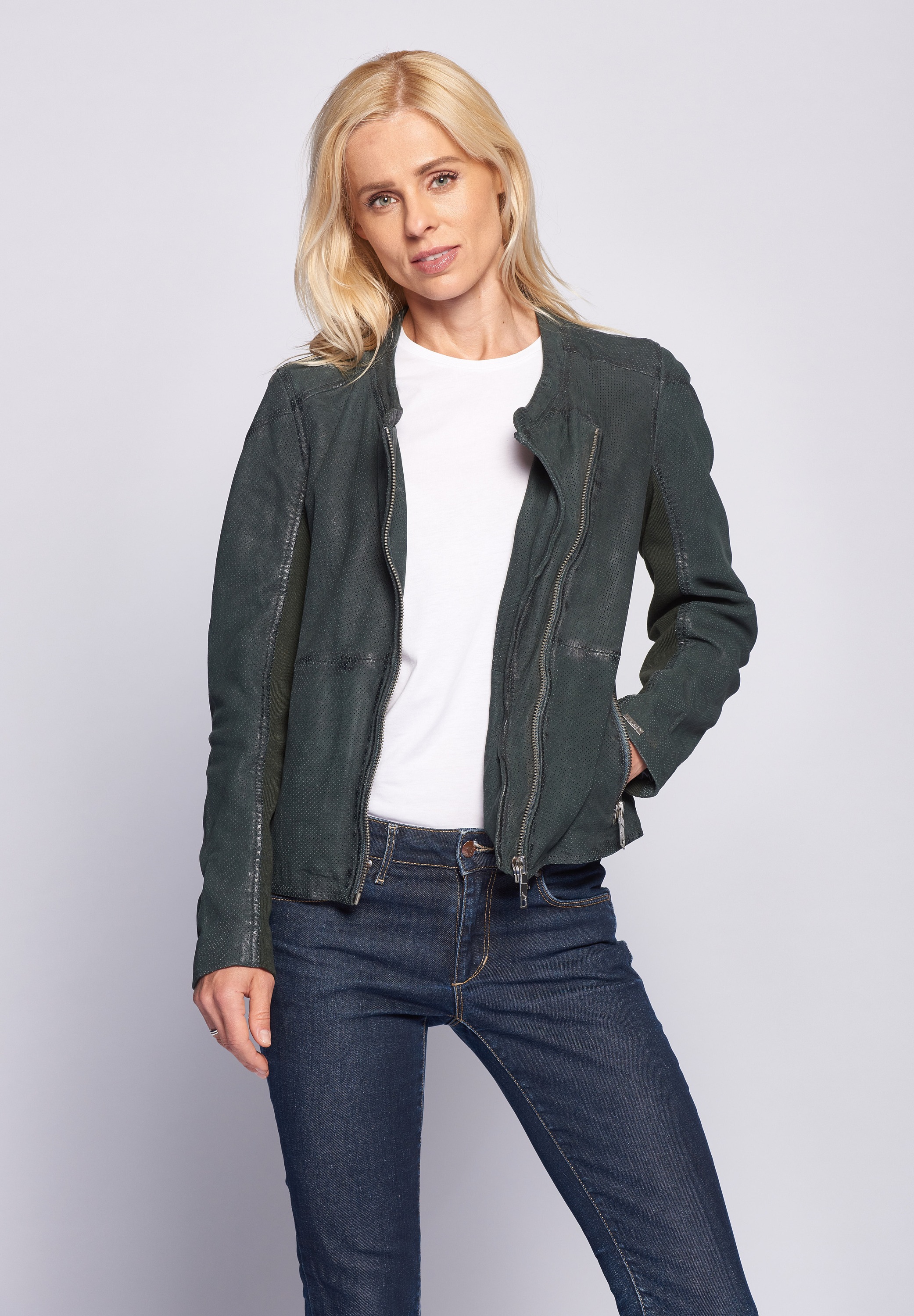 Maze Lederjacke "Linden" günstig online kaufen