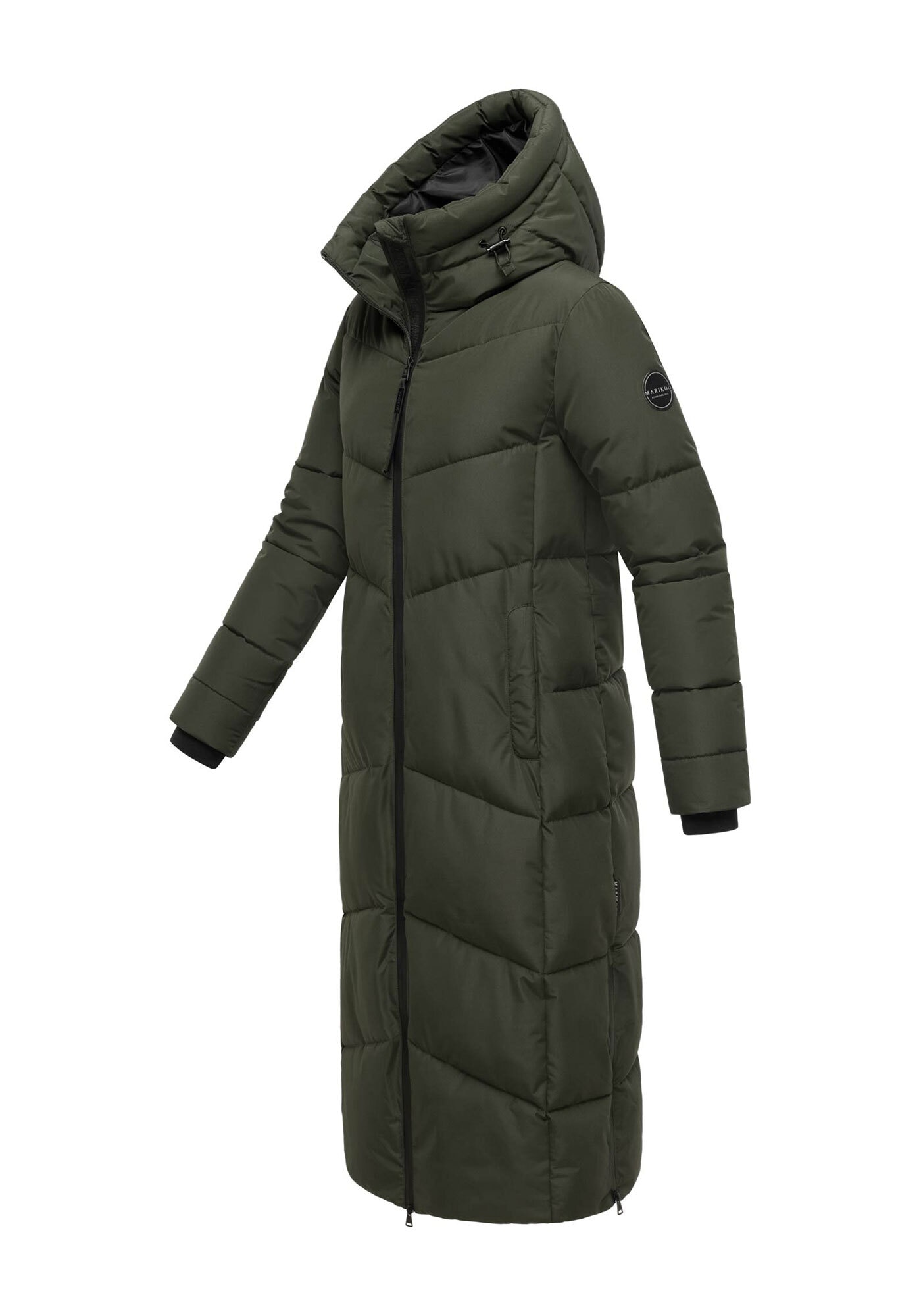 Marikoo Winterjacke »Firella«, Seitliche Belüftungsöffnungen