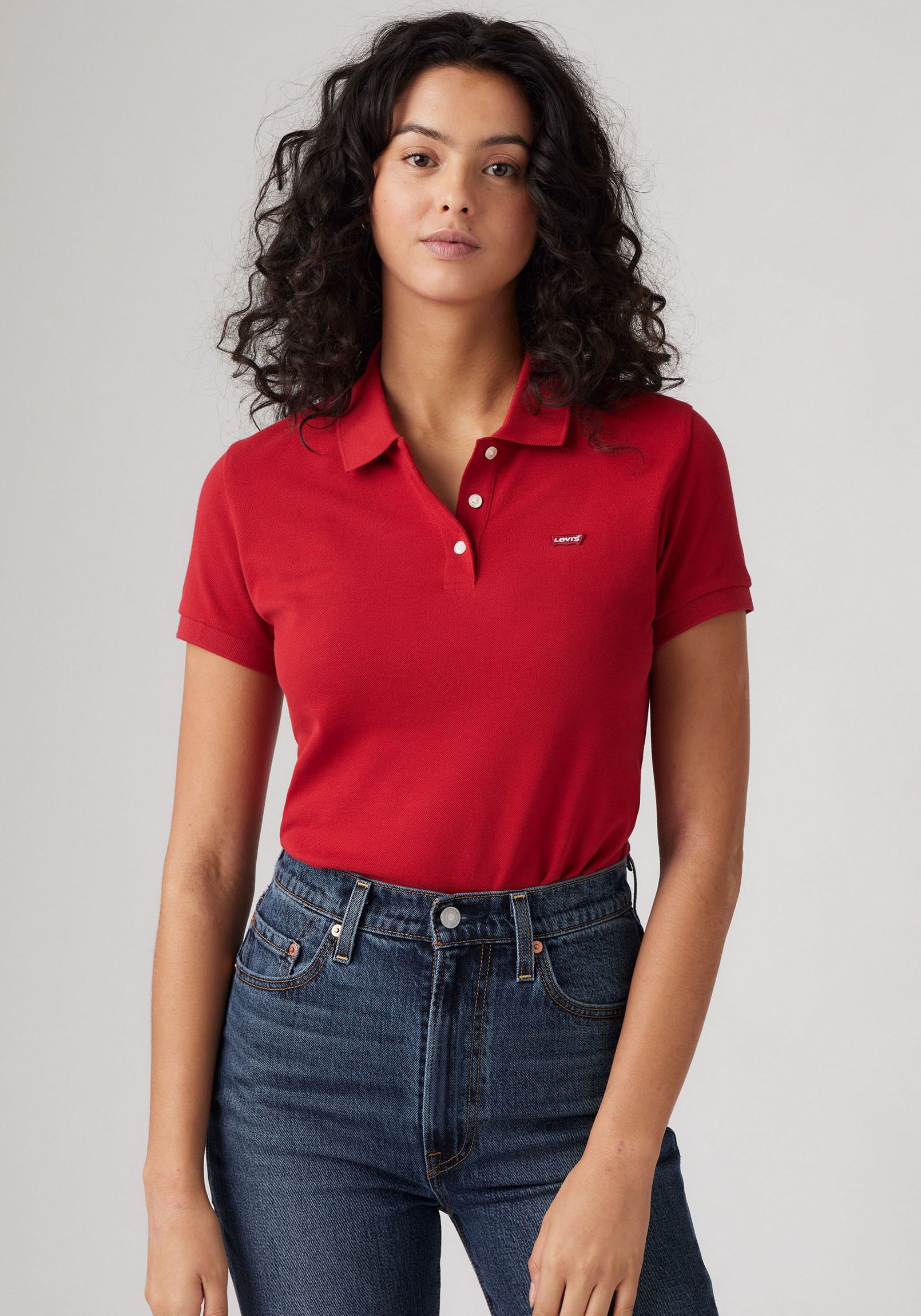 Levis Poloshirt "LEVIS HM POLO" Piqué aus elastischer Baumwollmischung günstig online kaufen