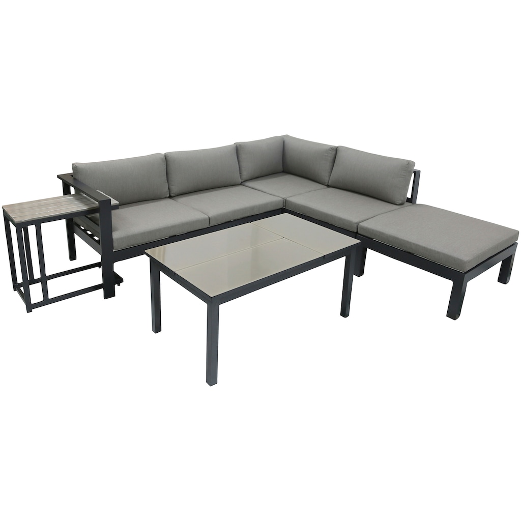 Garden Pleasure Gartenlounge-Set »MIRANDA«, (5 tlg.)