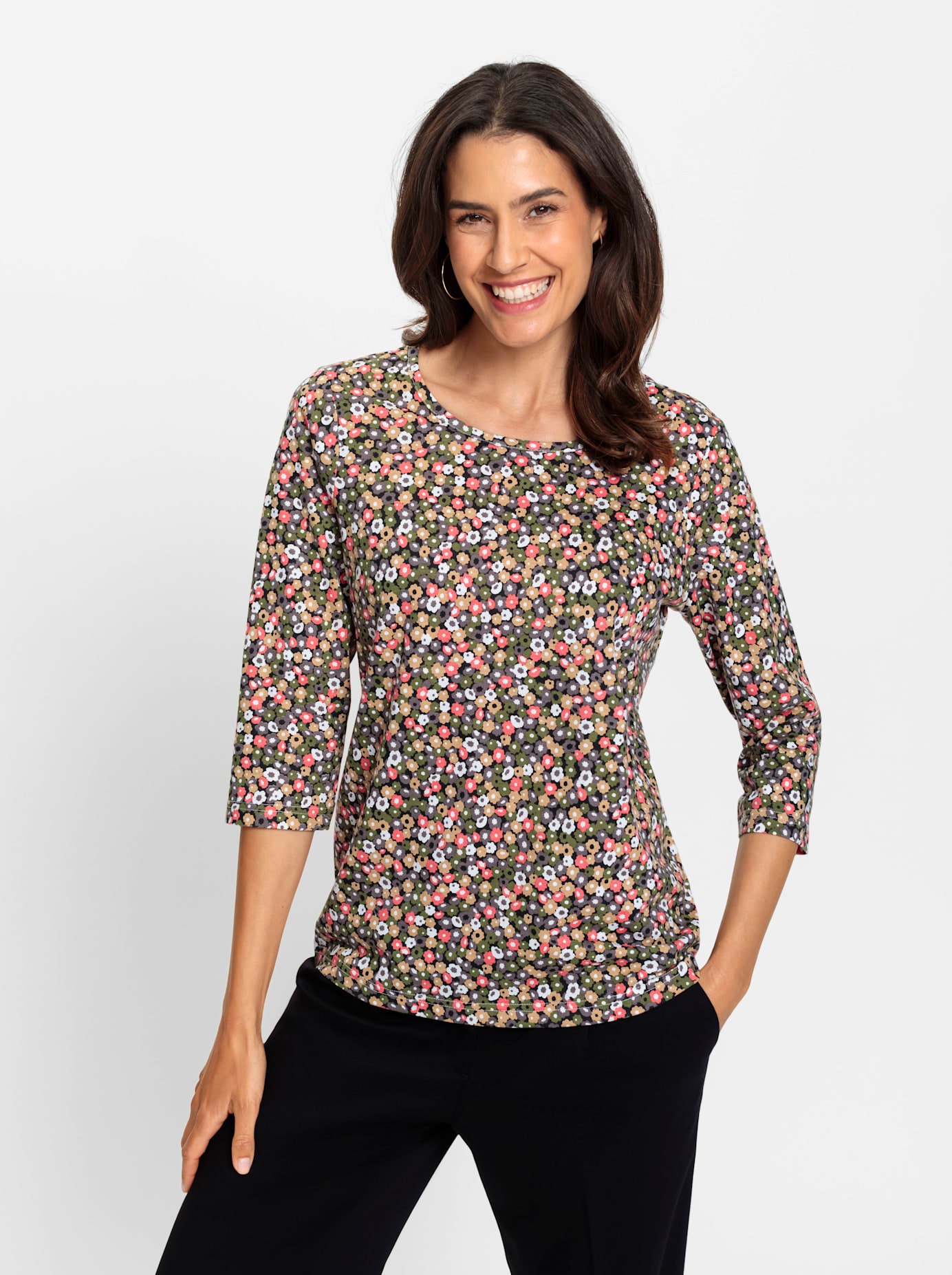 Inspirationen Print-Shirt »Shirt«, (1 tlg.)