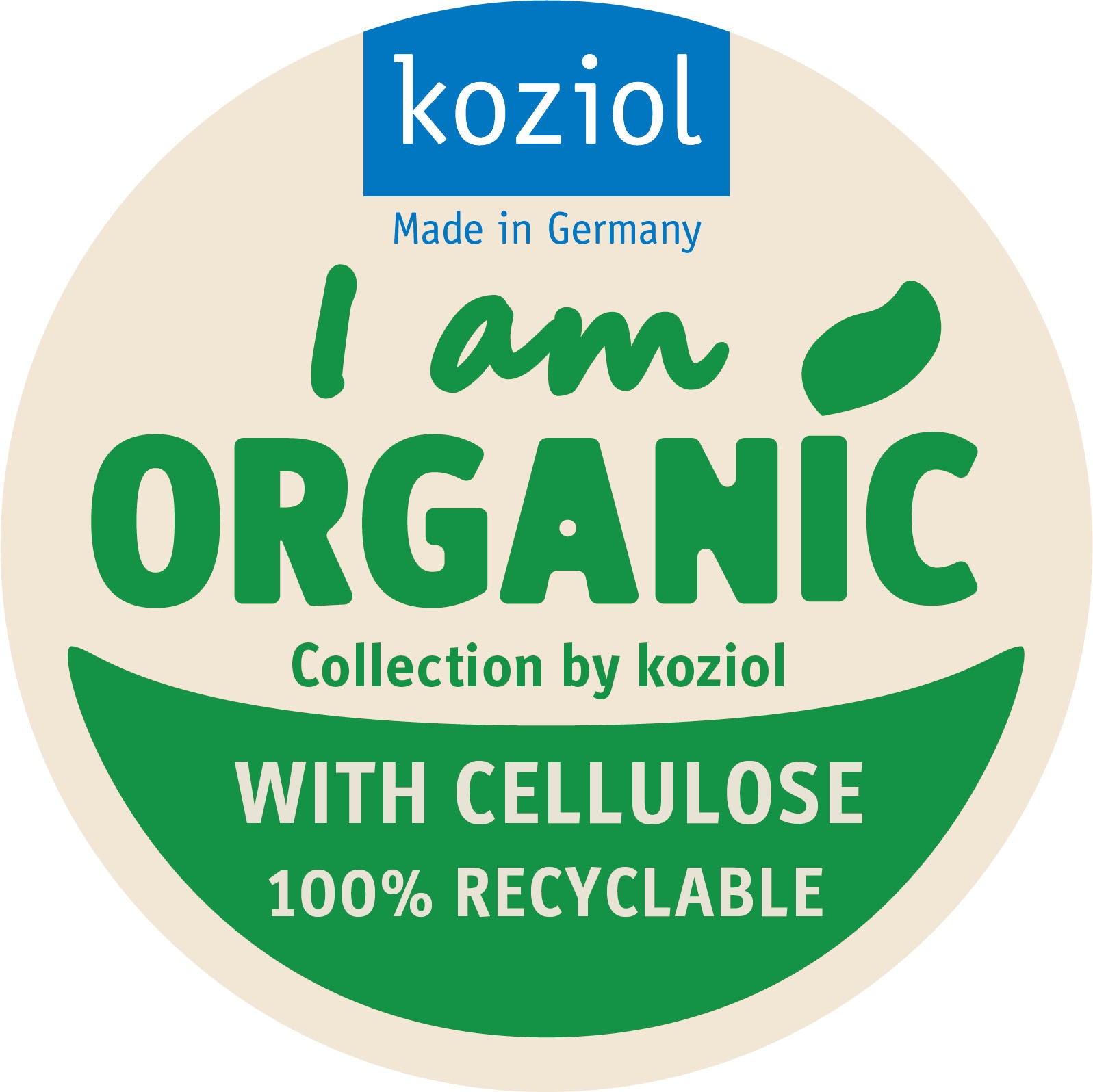 KOZIOL Coffee-to-go-Becher »ISO TO GO
HELL WACH«, (1 tlg.), 100% biobasiertes Material,doppelwandig,melaminfrei,recycelbar,400ml