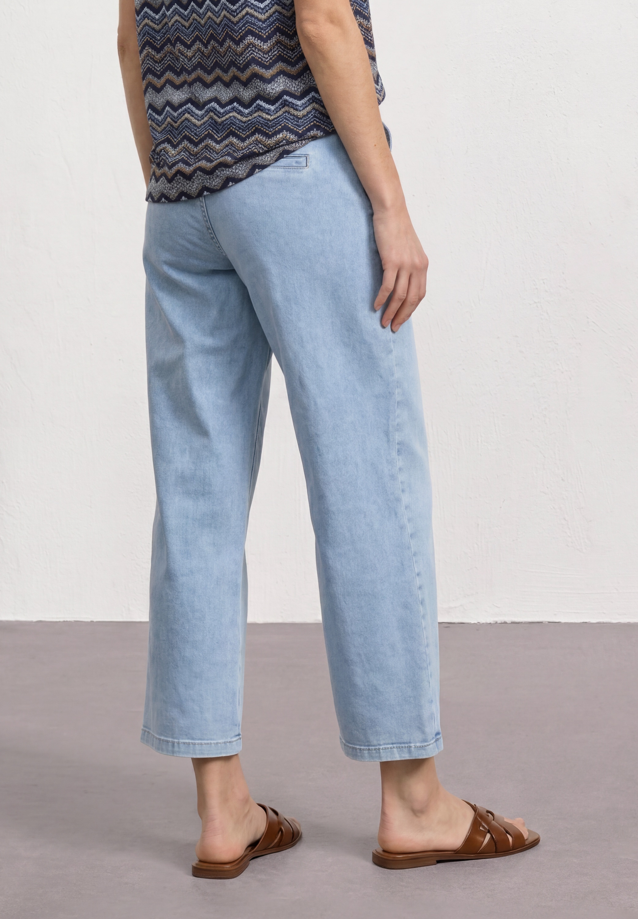 STREET ONE Loose-fit-Jeans mit Wide Legs