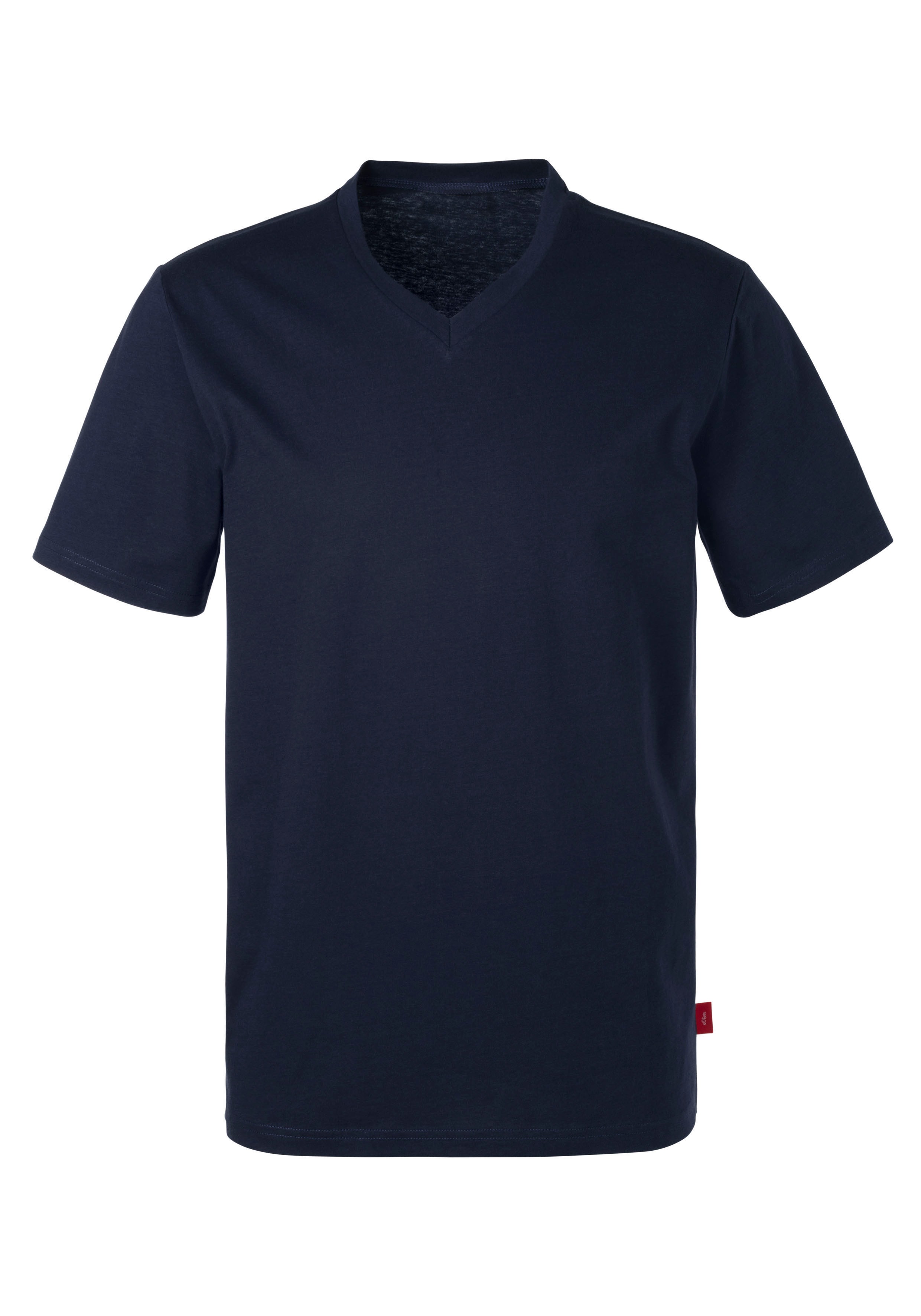 Thumbnail - s.Oliver T-Shirt, (3er-Pack), in uni