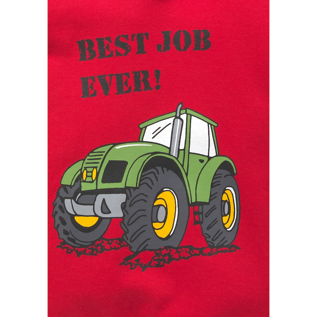 KIDSWORLD Kapuzensweatshirt »BEST JOB EVER!«