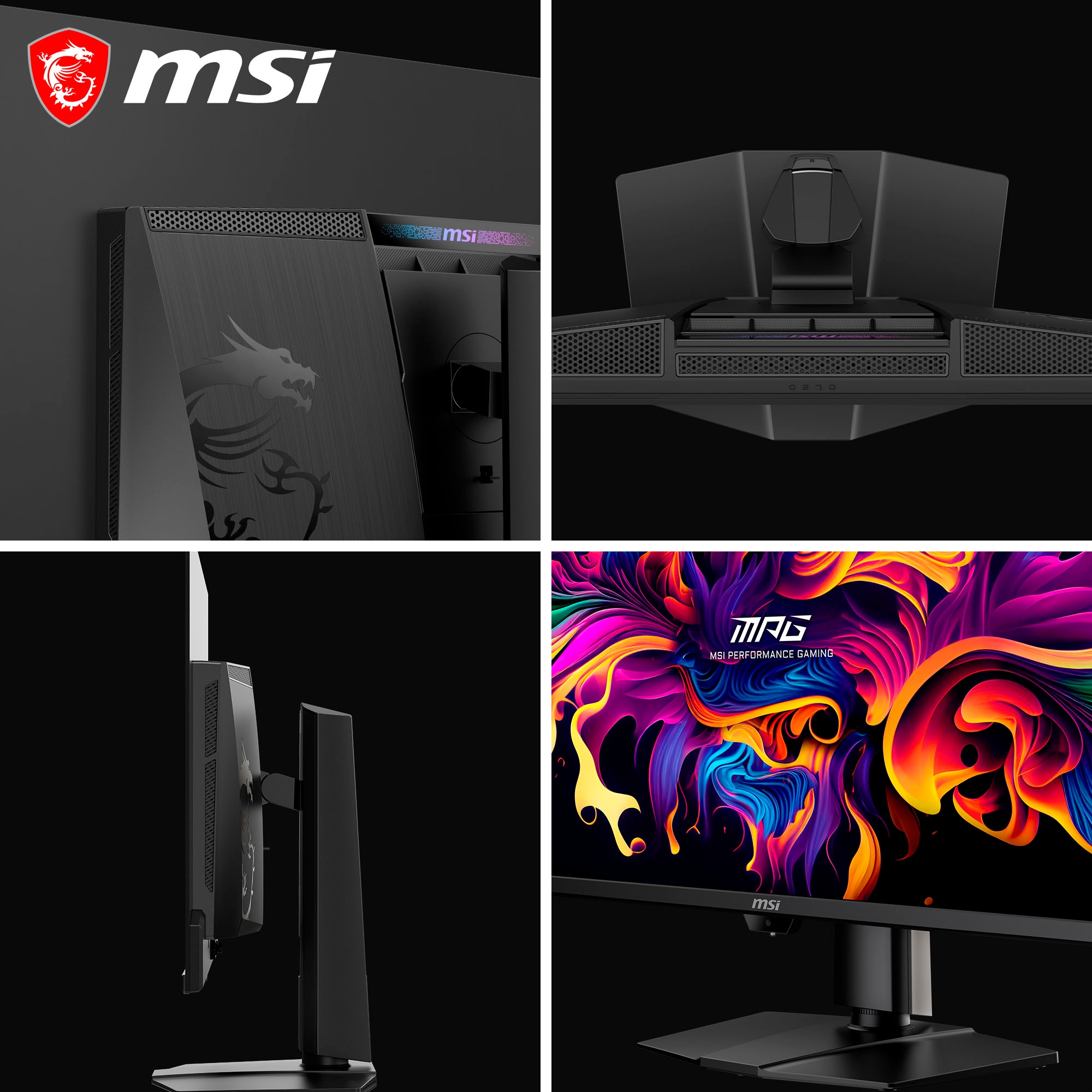 MSI Gaming-Monitor »MPG 322UR QD-OLED X24« 80 cm/32 ″  3840 x 2160 px 0,03 Reaktionszeit 240 Hz