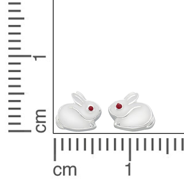 Zeeme Paar Ohrstecker »Silber 925 Motiv Hase« | BAUR