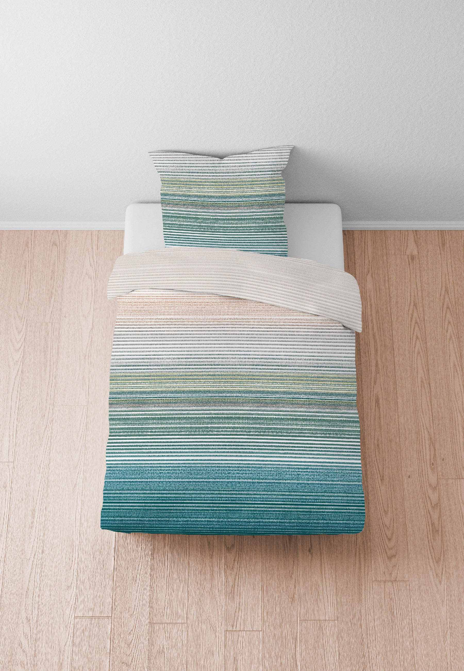 Biberna Bettwäsche "0025007" 2 Stk. tlg. absolut bügelfrei, 100% Baumwolle, günstig online kaufen