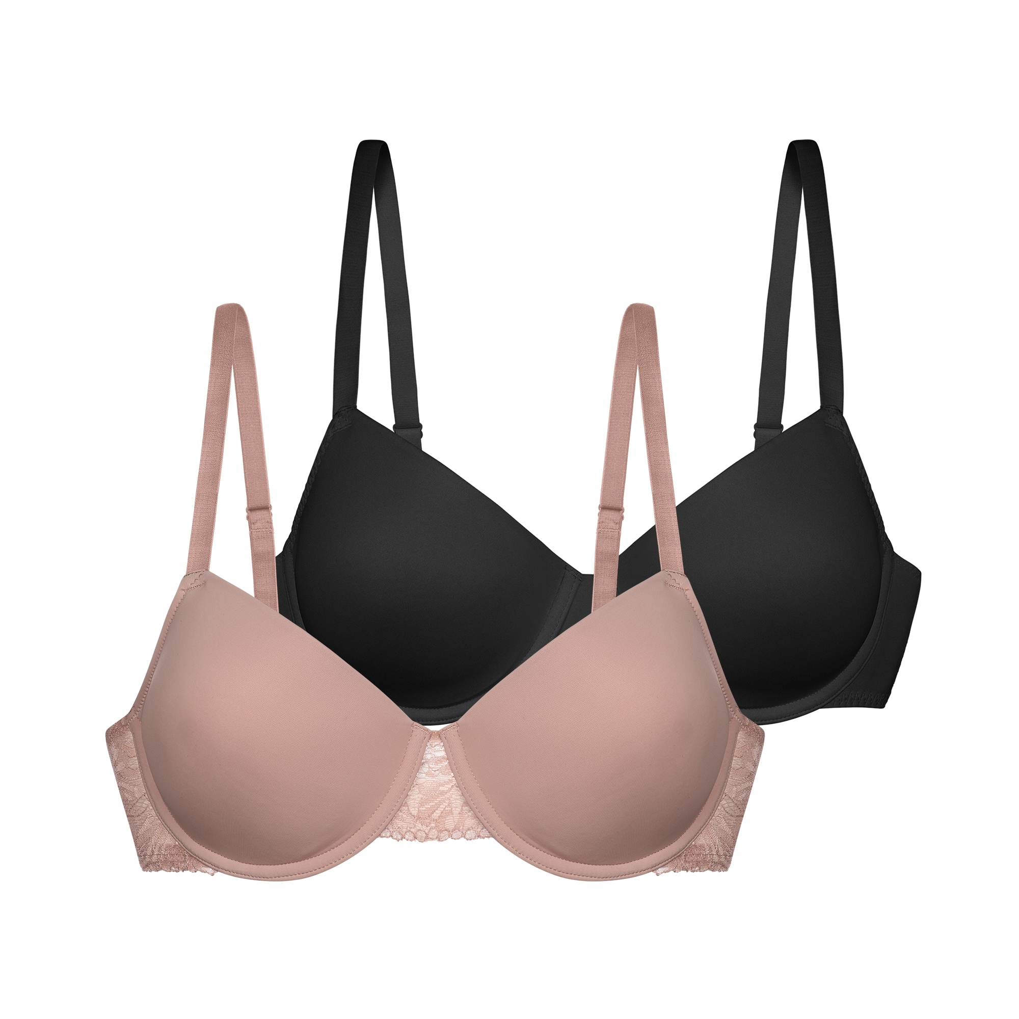 Dorina Schalen-BH "Nadia" Curves. mit Power-Mesh, Spitze, vorgeformte Cups