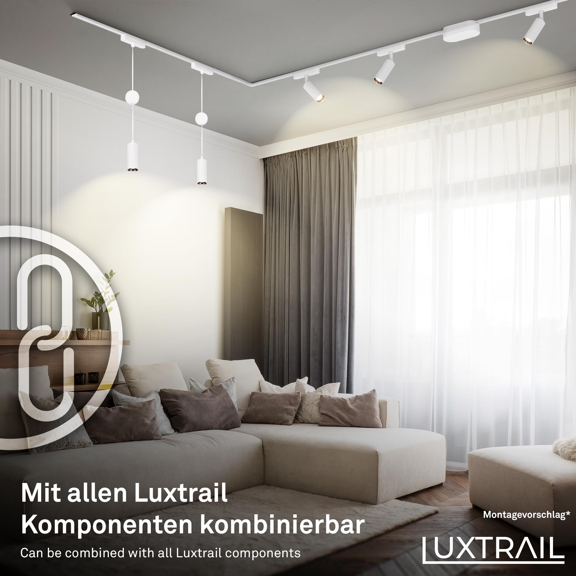 Briloner Leuchten LED Deckenleuchte »LUXTRAIL 8039086«